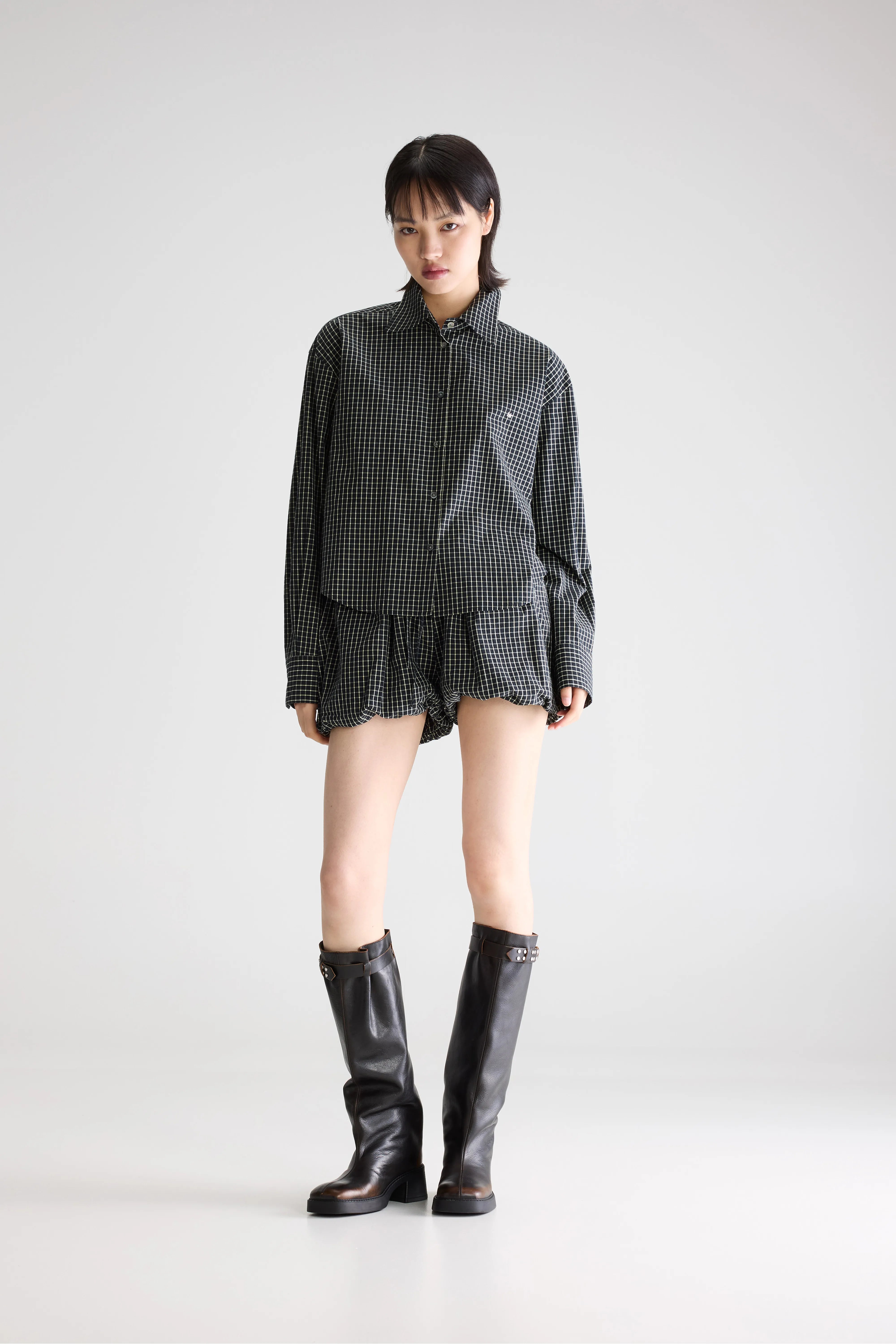 Chemise Décontractée Johan - Limelight / Navy Pour Femme | Bellerose