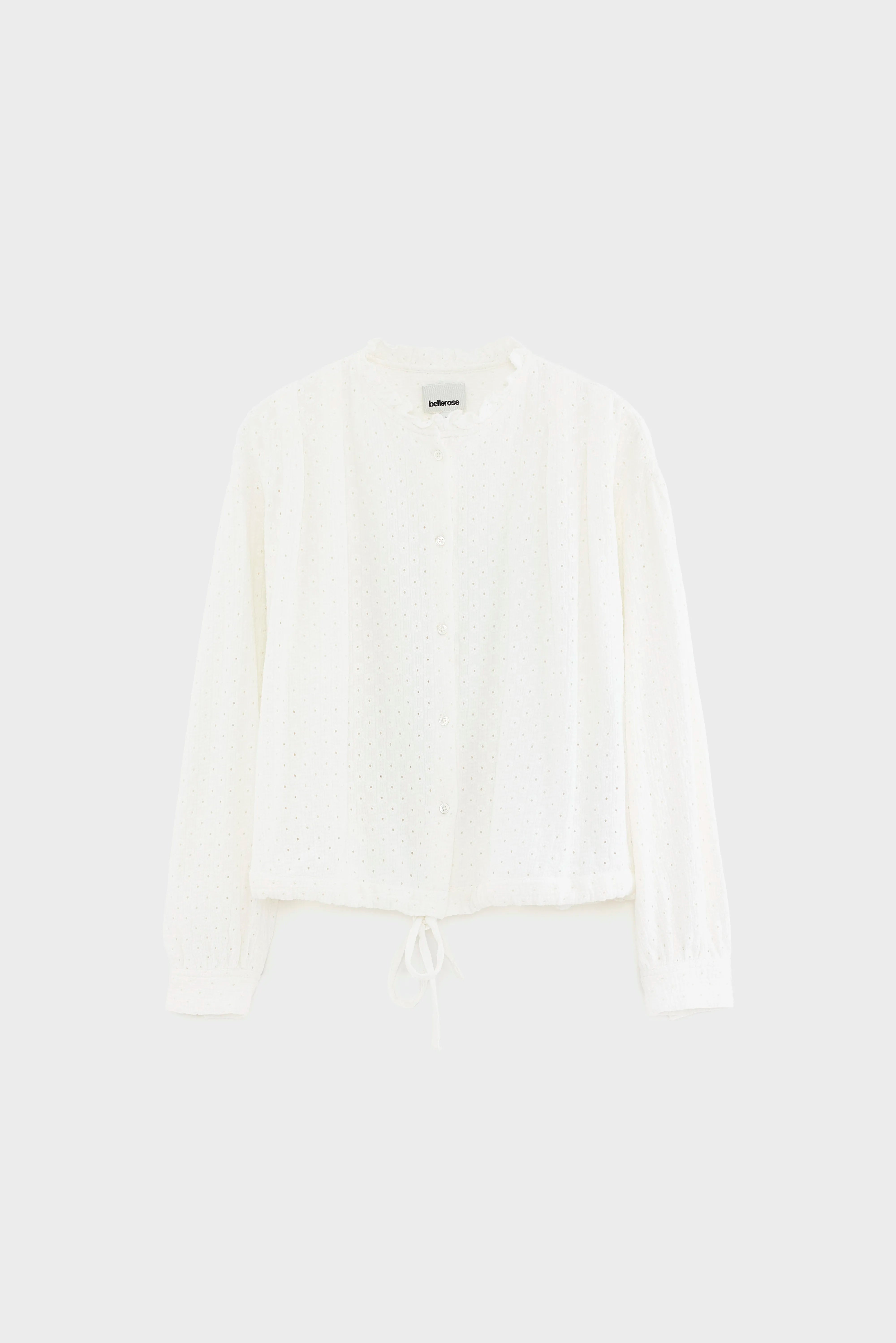 Chelsy embroidered blouse (261 / W / NATURAL)