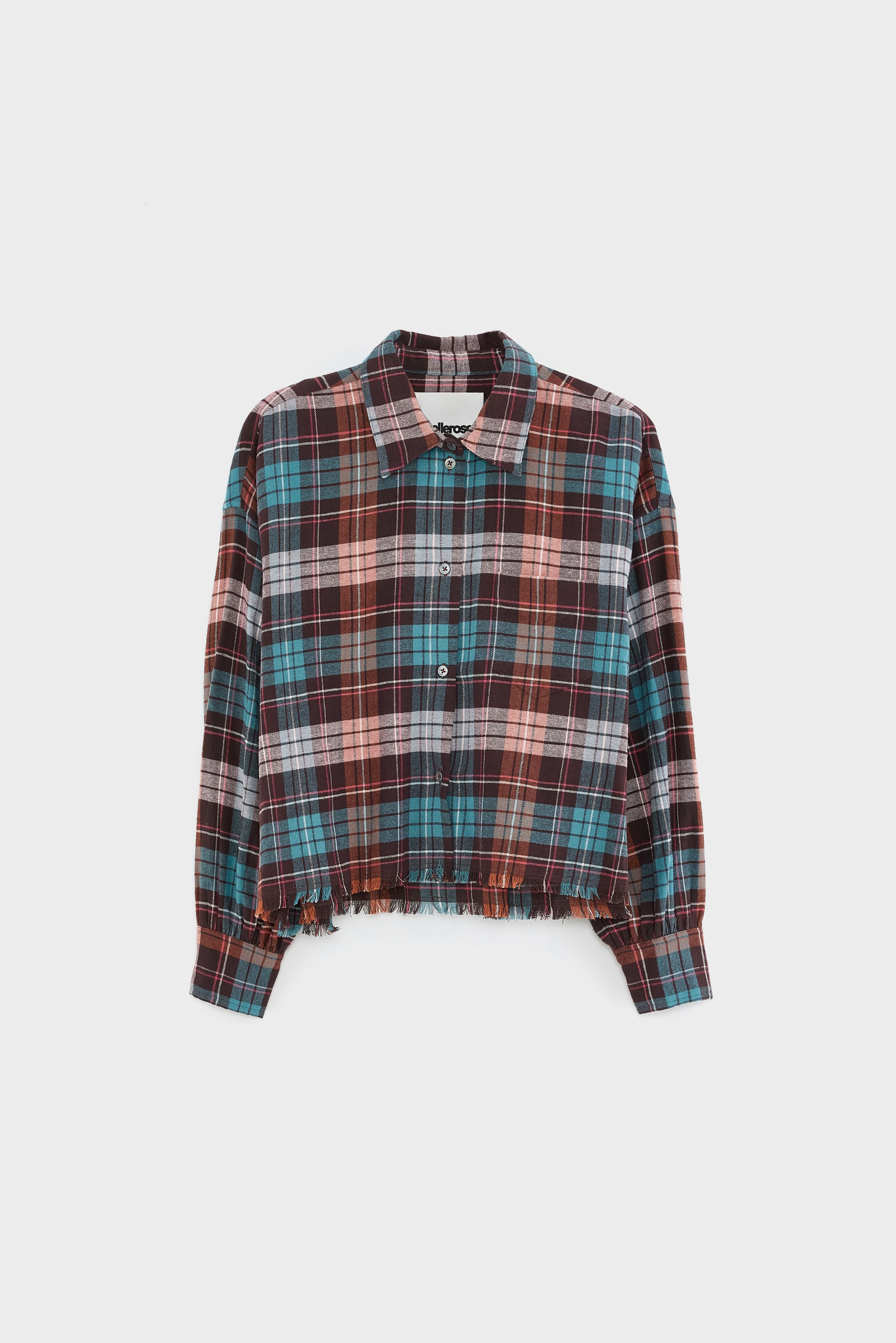 Kraft cropped hemd (261 / W / CHECK A)