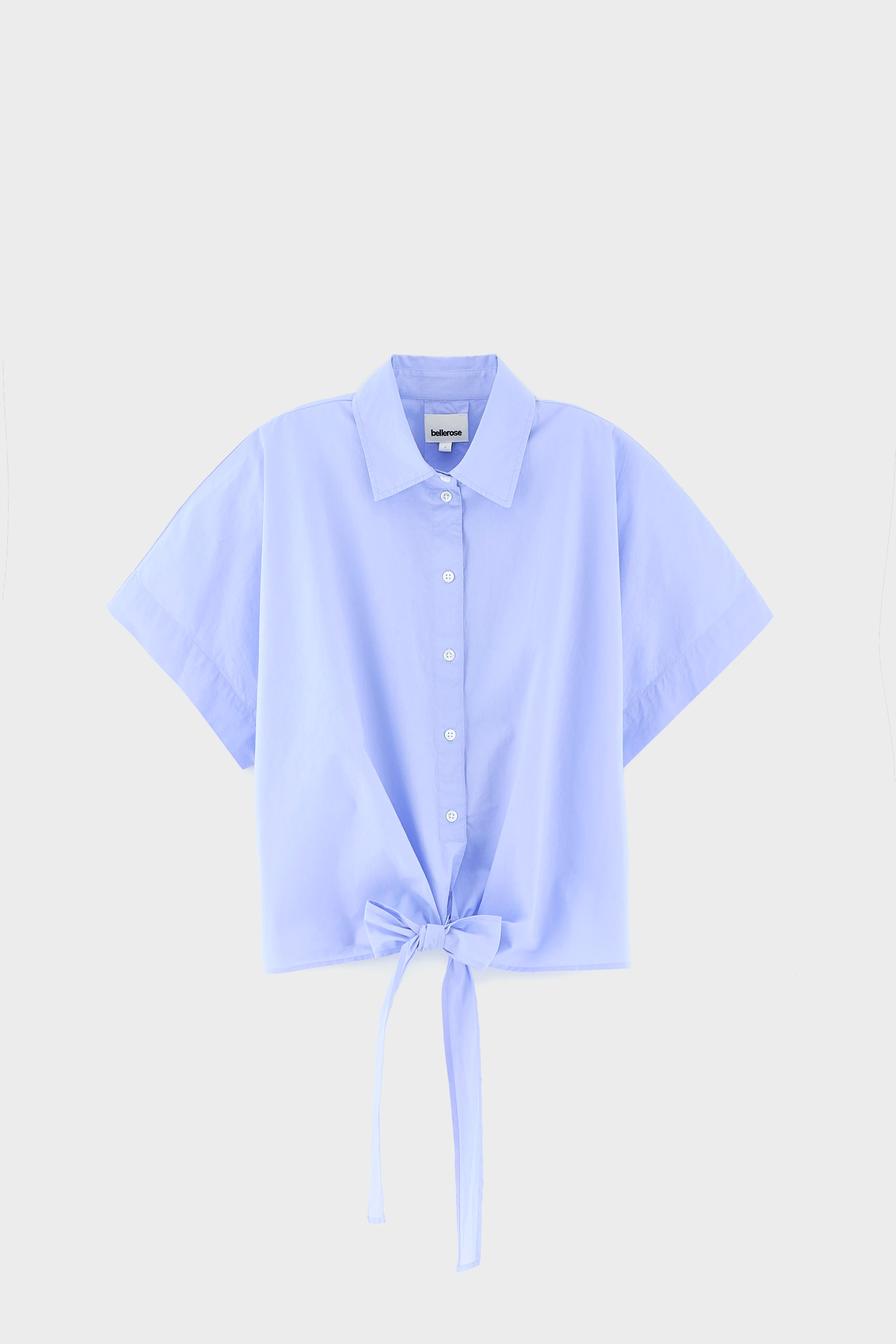 Coral blouse met strik (261 / W / LAVENDER)