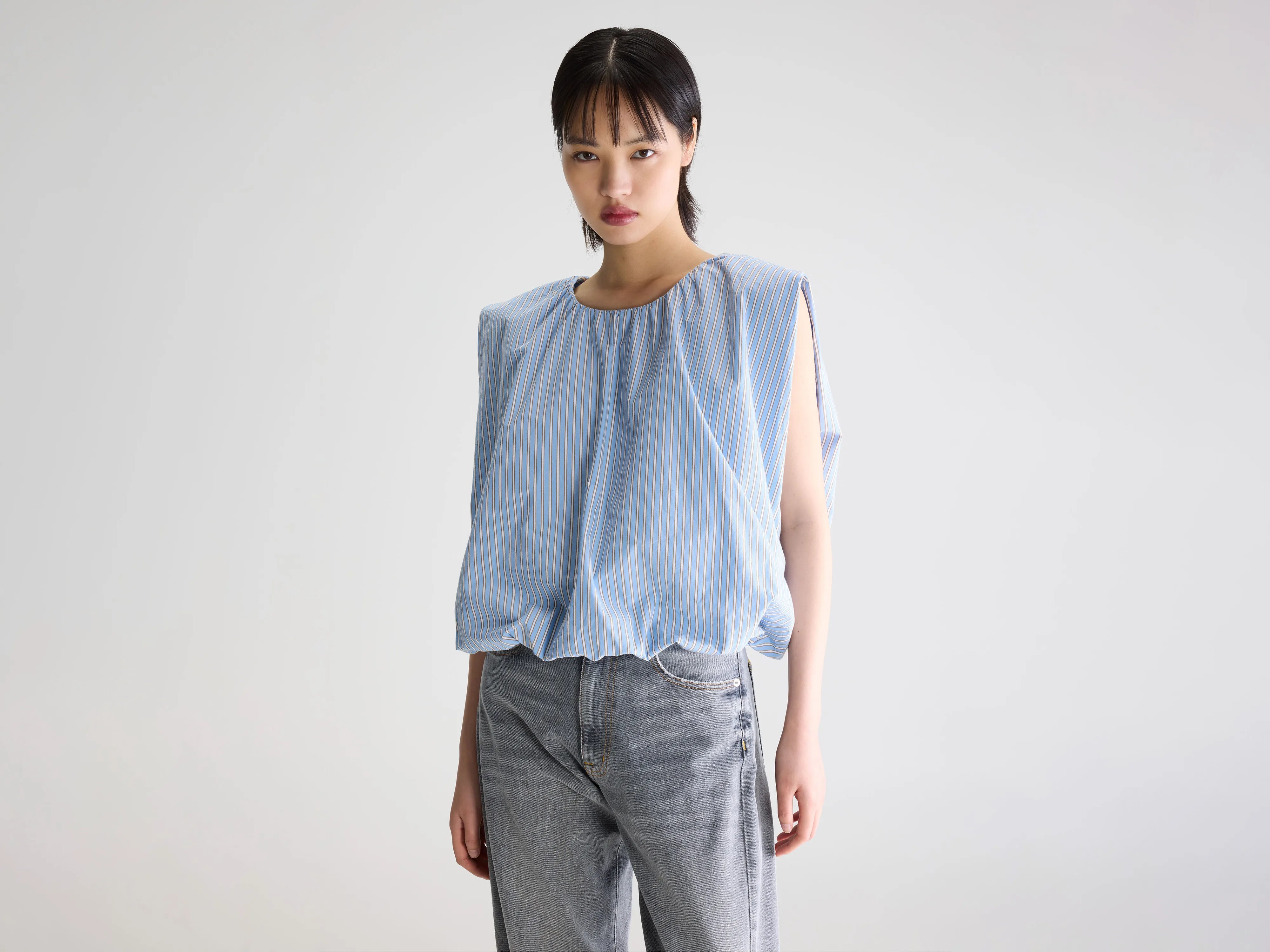 Blouse ballon Giada (261 / W / STRIPE B)