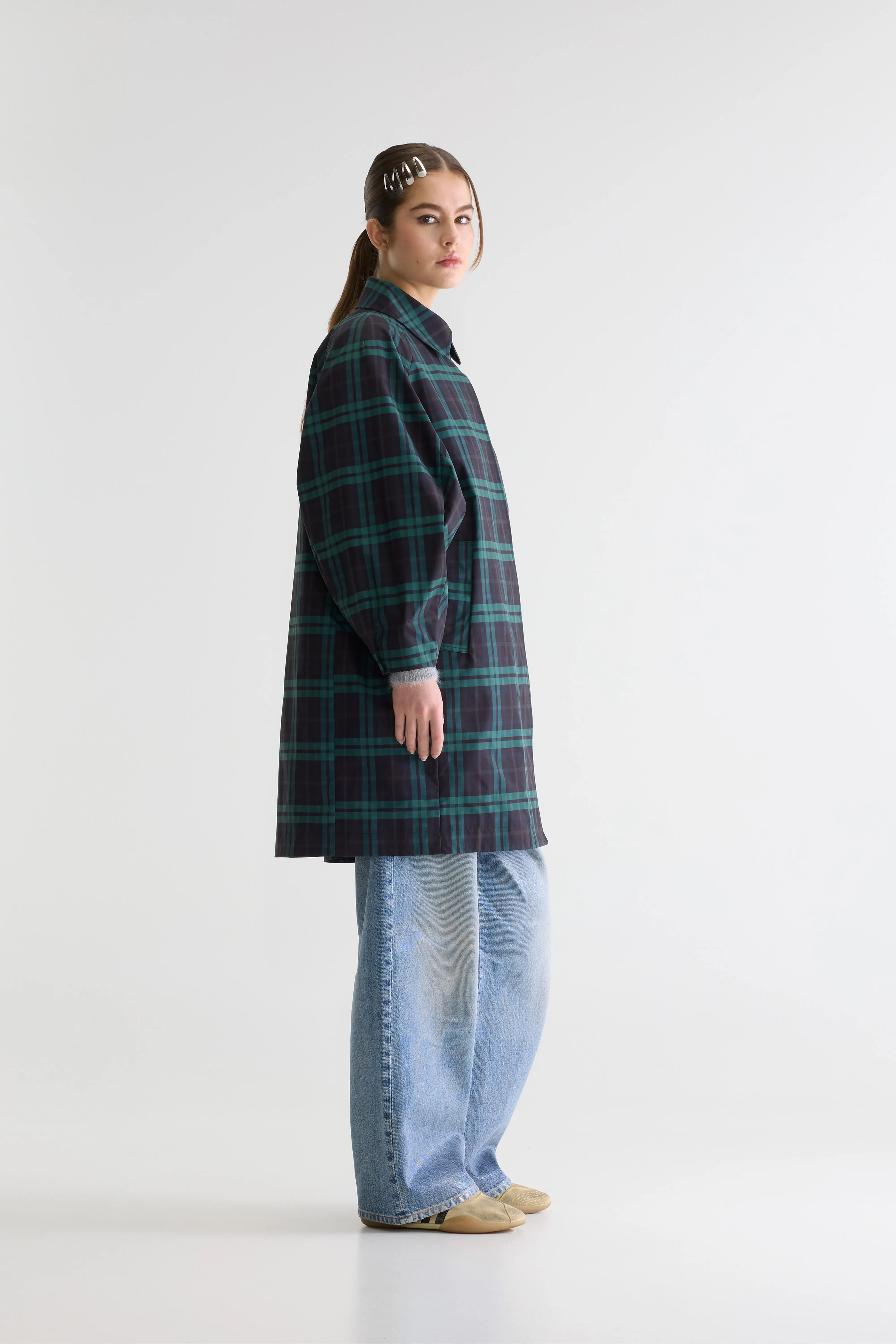 Julie trenchcoat (261 / W / CHECK A)