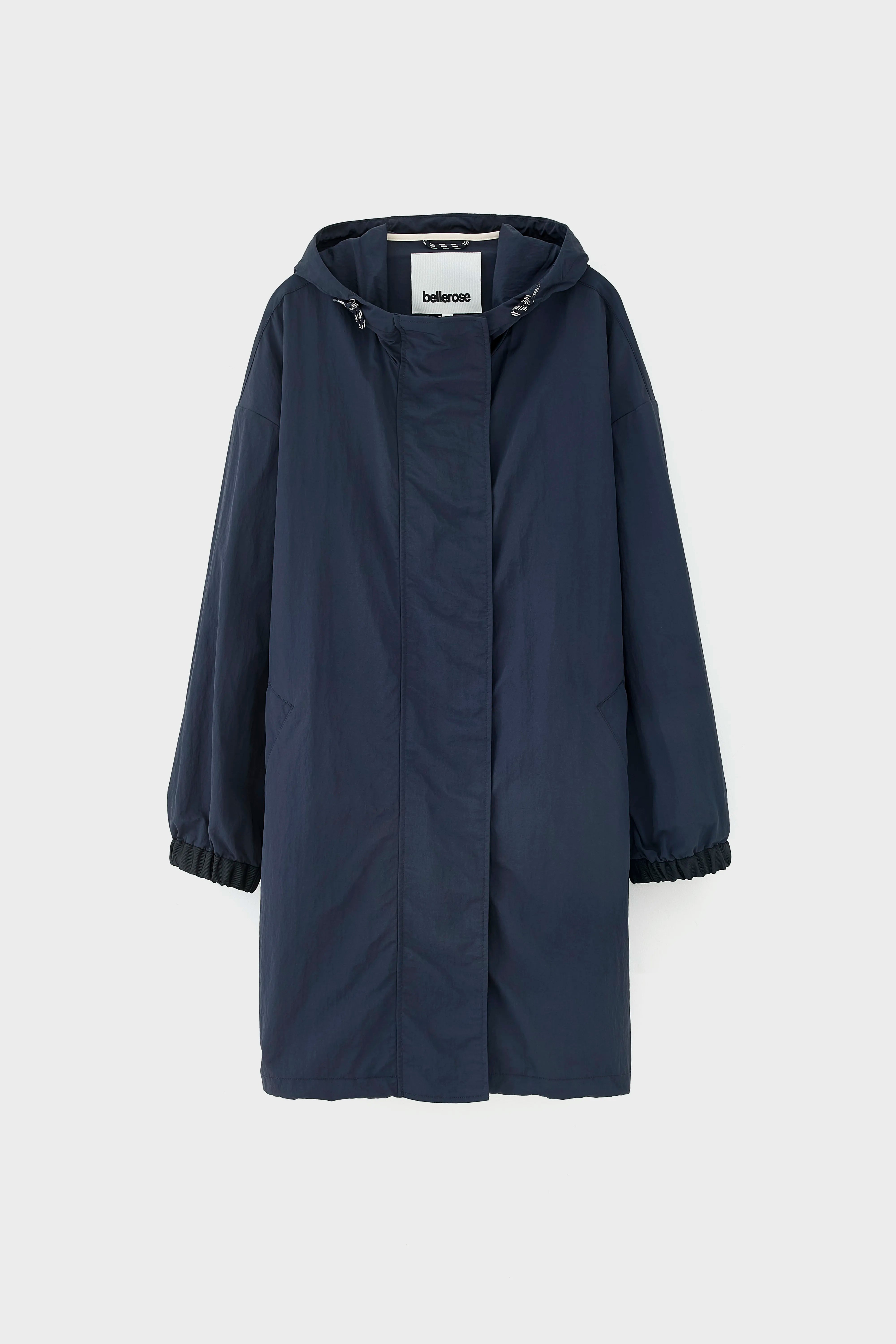 Henny Hooded Coat - Navy For Women | Bellerose