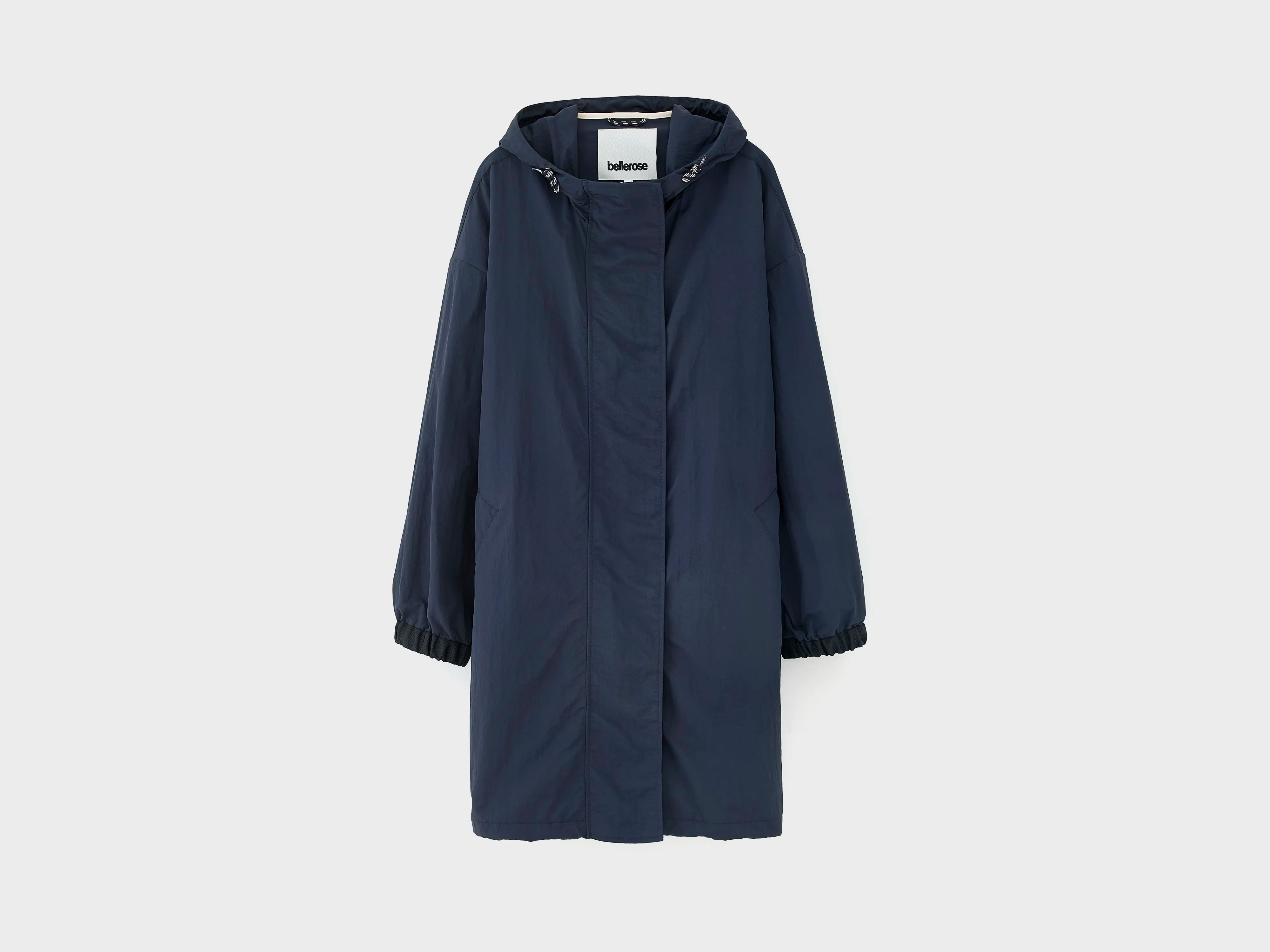 Henny hooded coat (261 / W / NAVY)