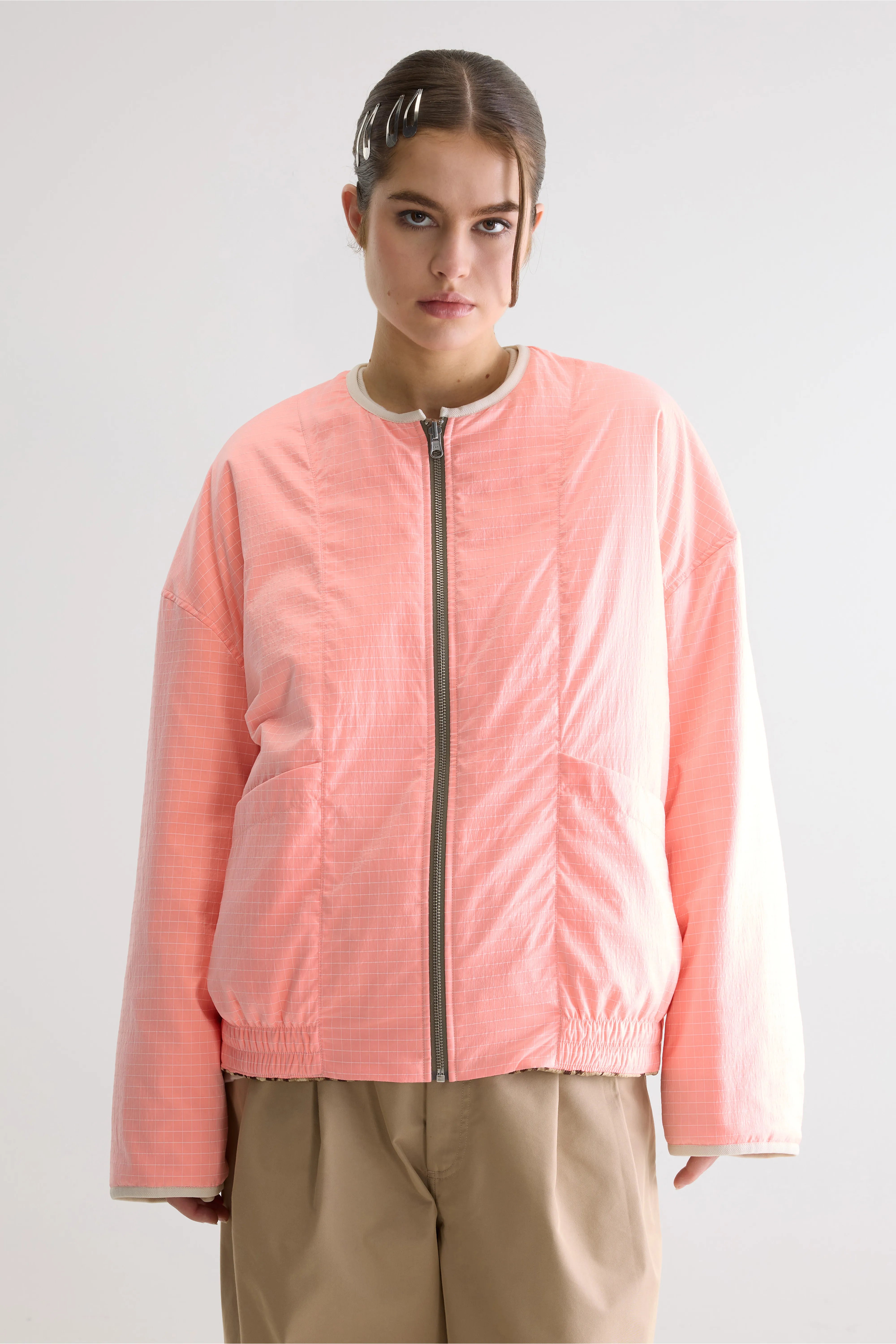 Veste À Imprimé Léopard Highland - Cord / Cream / Rafia Pour Femme | Bellerose