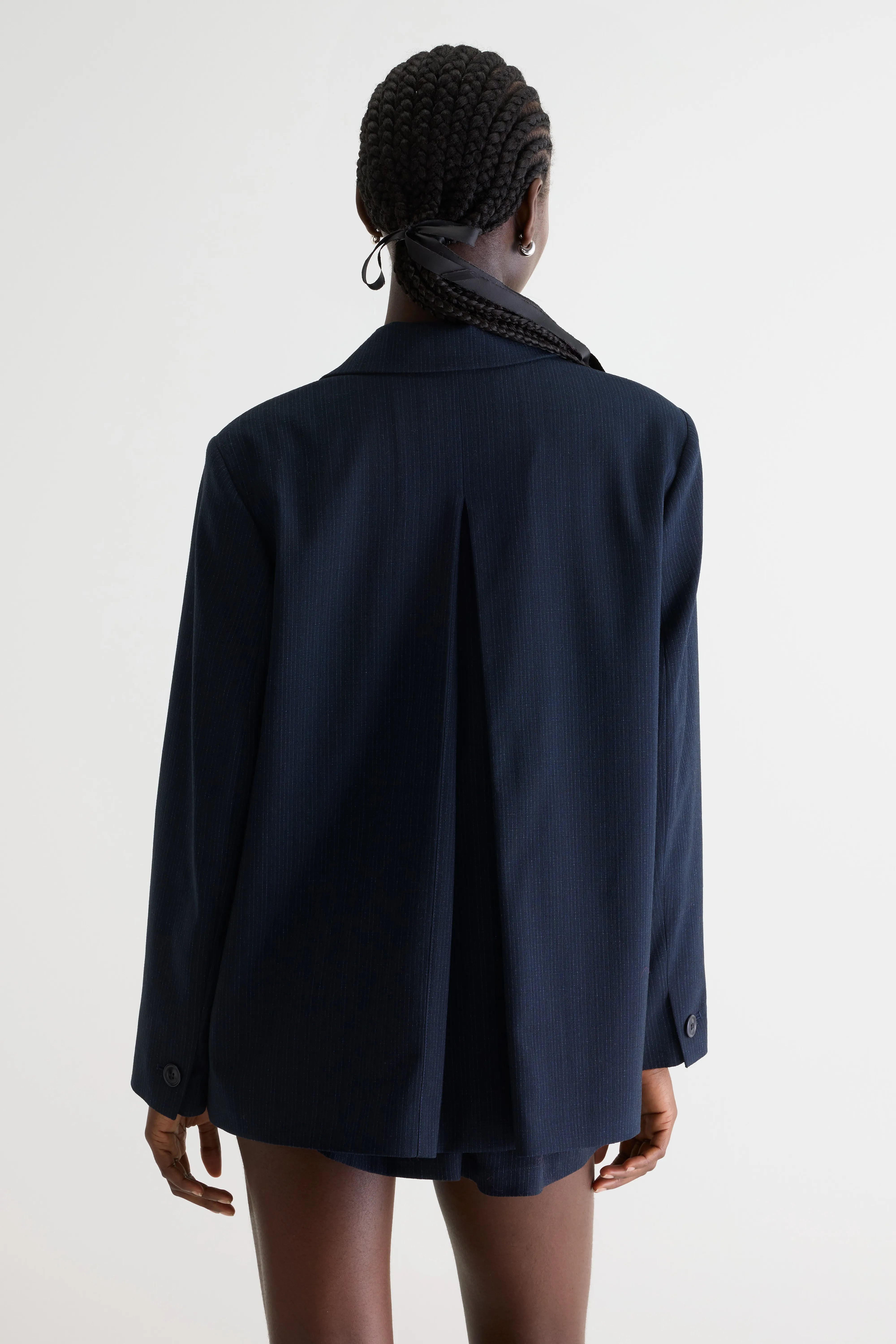 Valenti Klassieke Blazer - Ecru / Navy Voor Dames | Bellerose