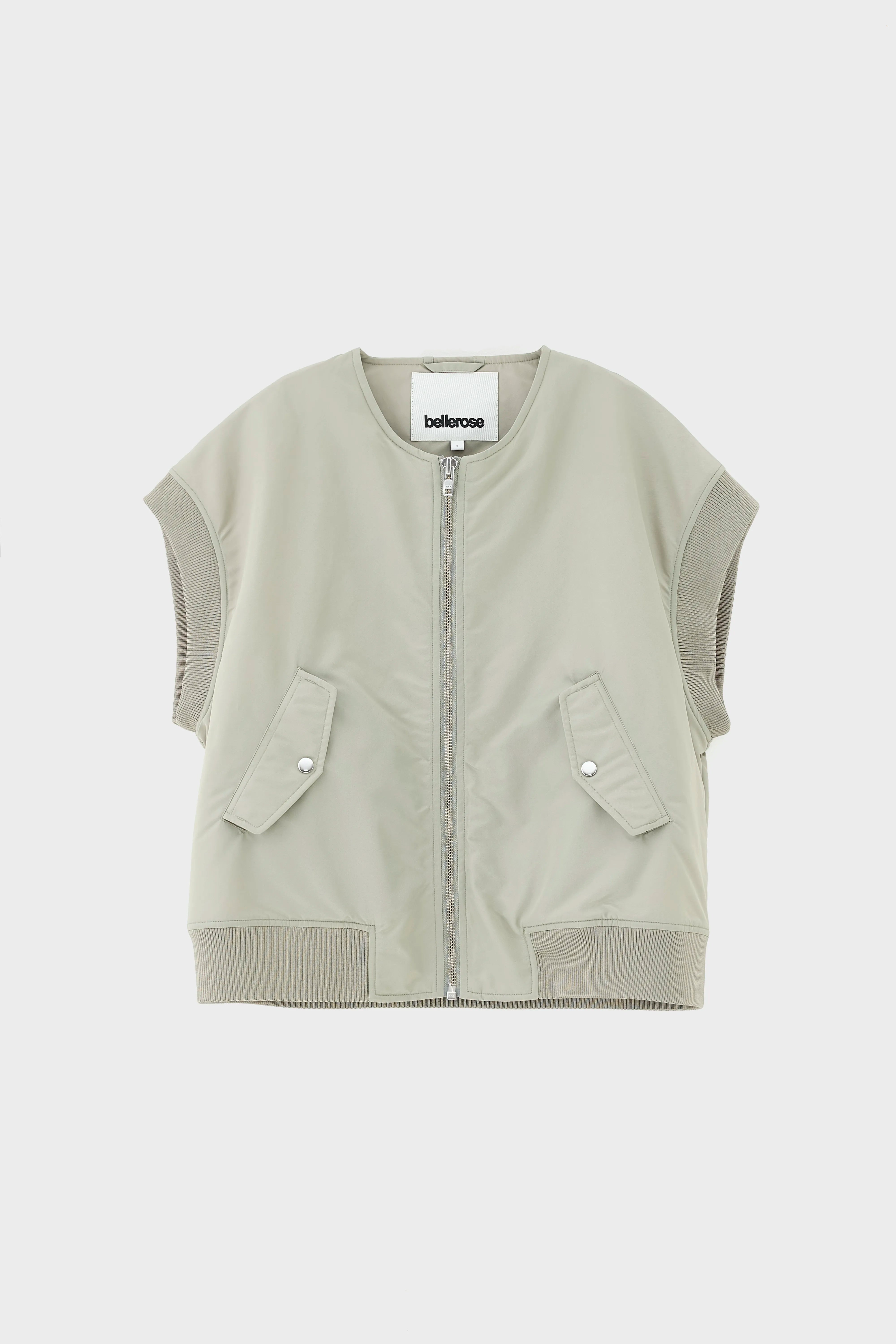 Hiroki mouwloze jas (261 / W / MERCURY)