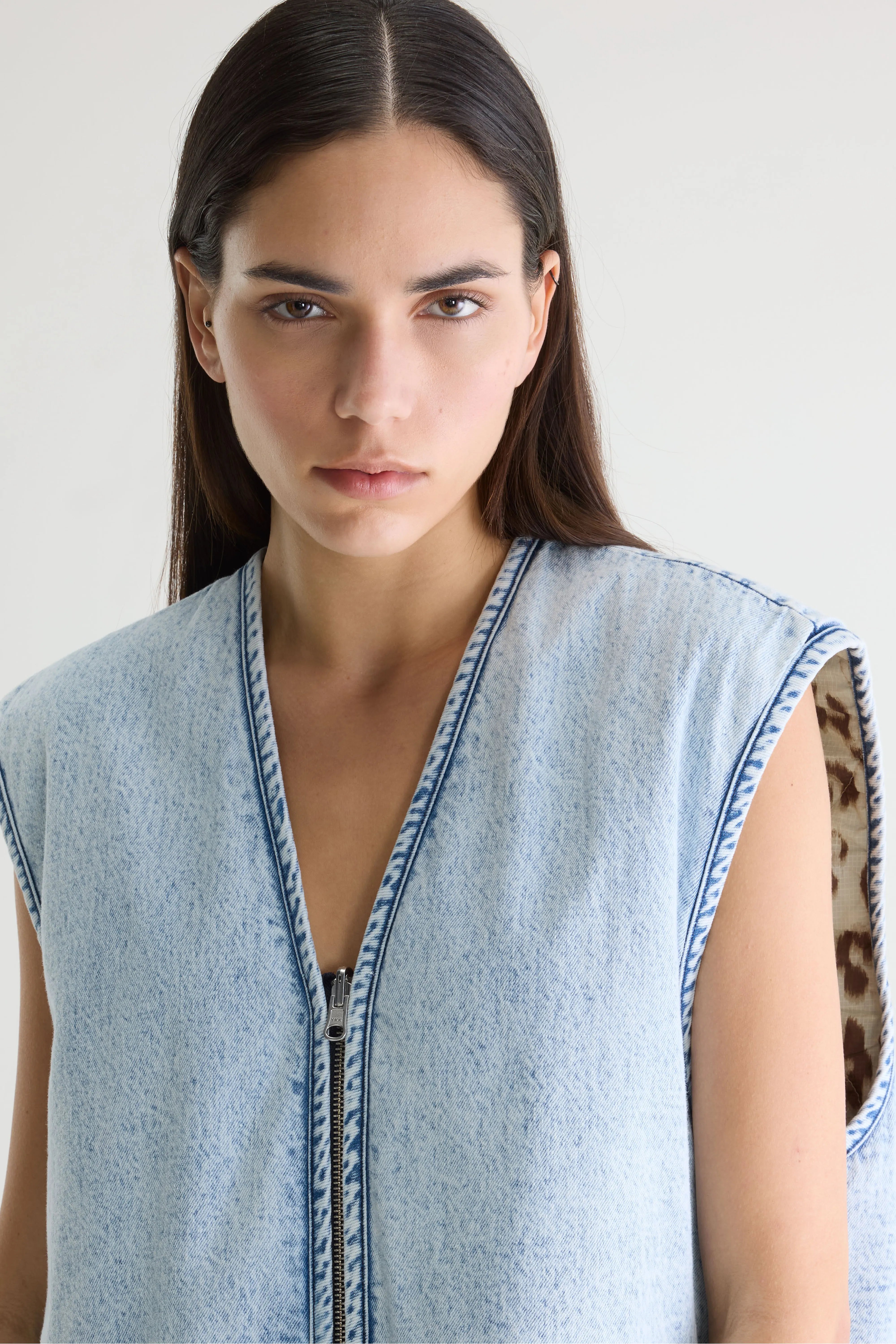 Joannie denim bodywarmer (261 / W / COMBO A)