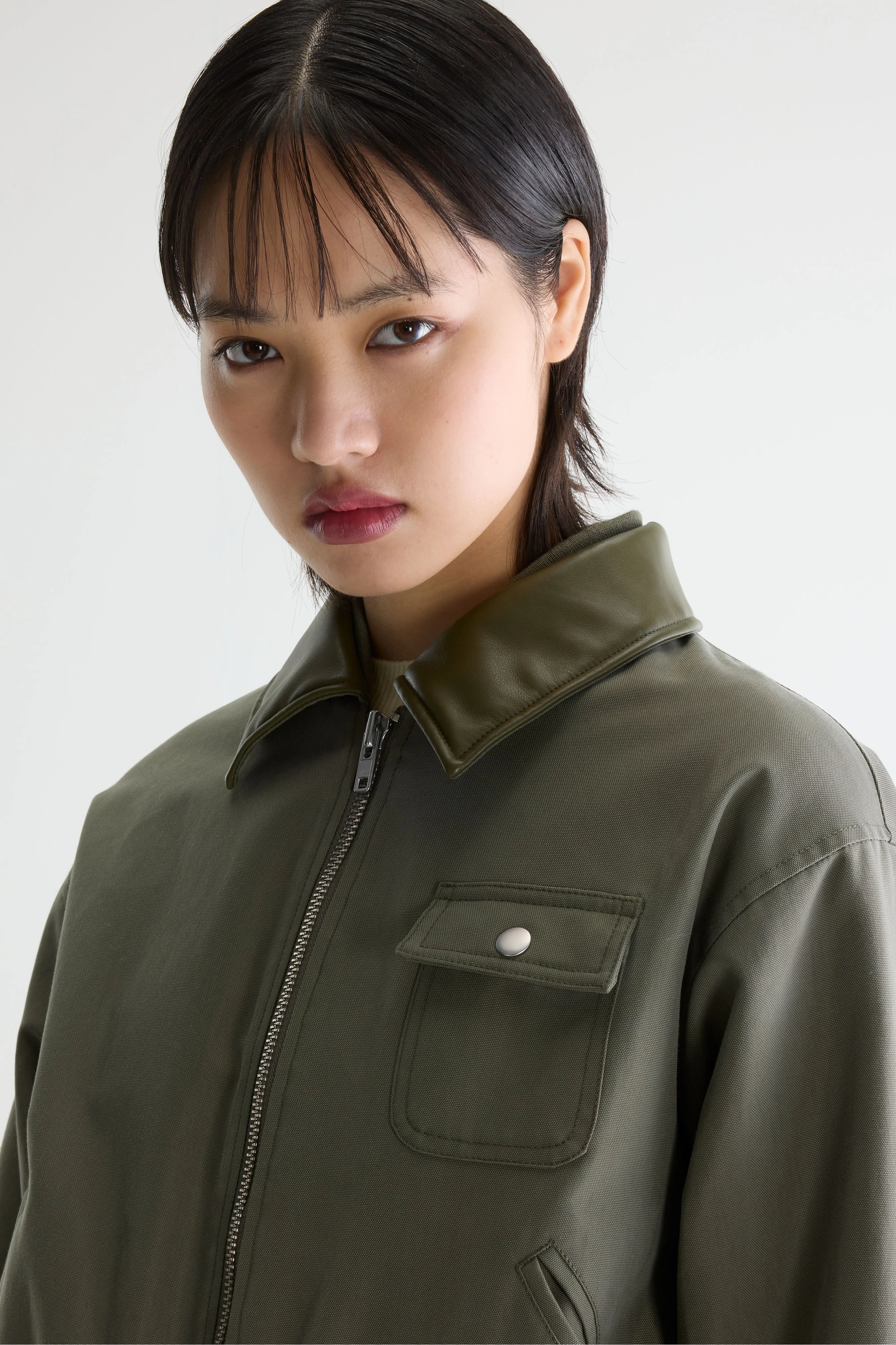 Jenner relaxte jas (261 / W / SAGE)