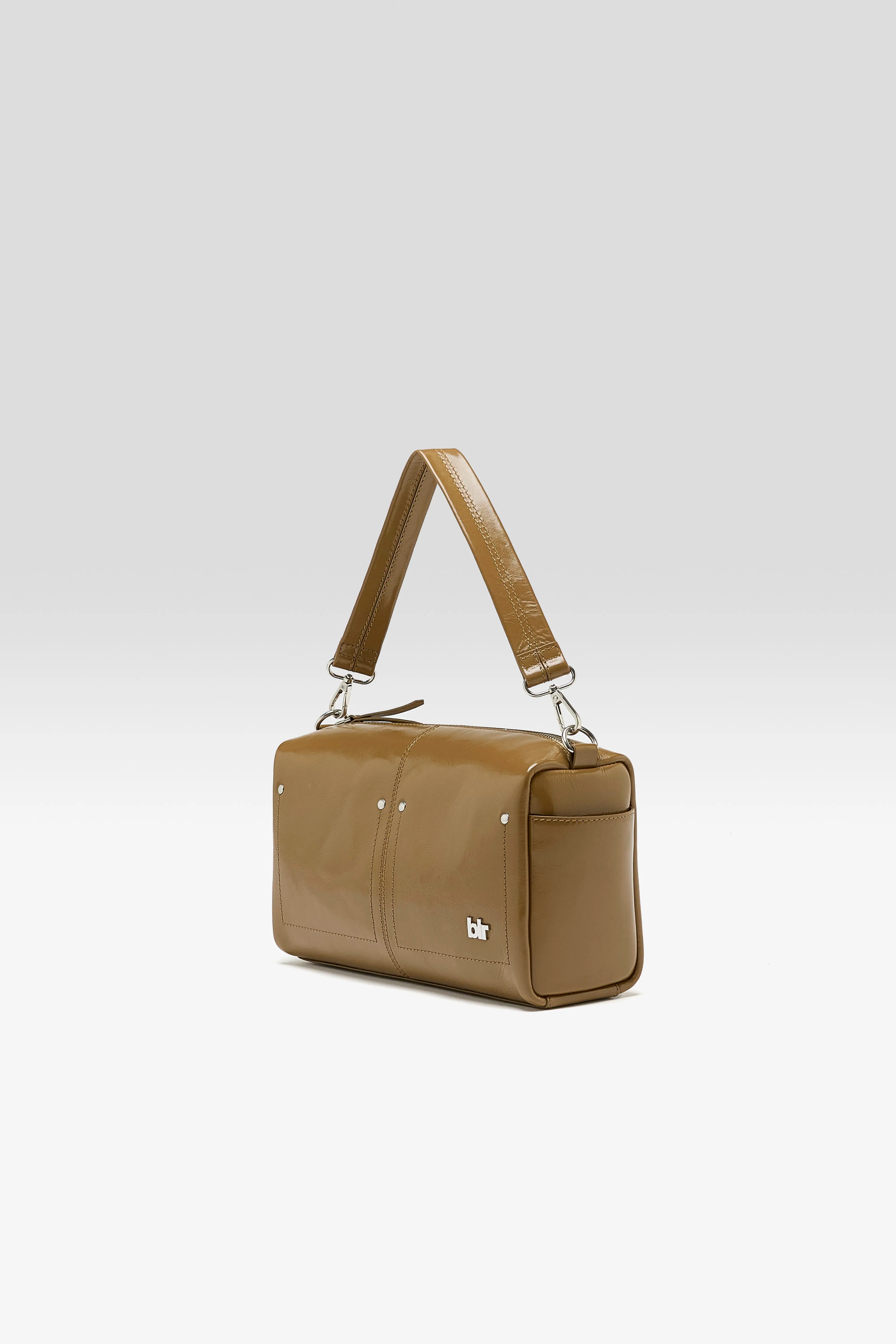 Duol leren handtas (261 / W / LATTE)