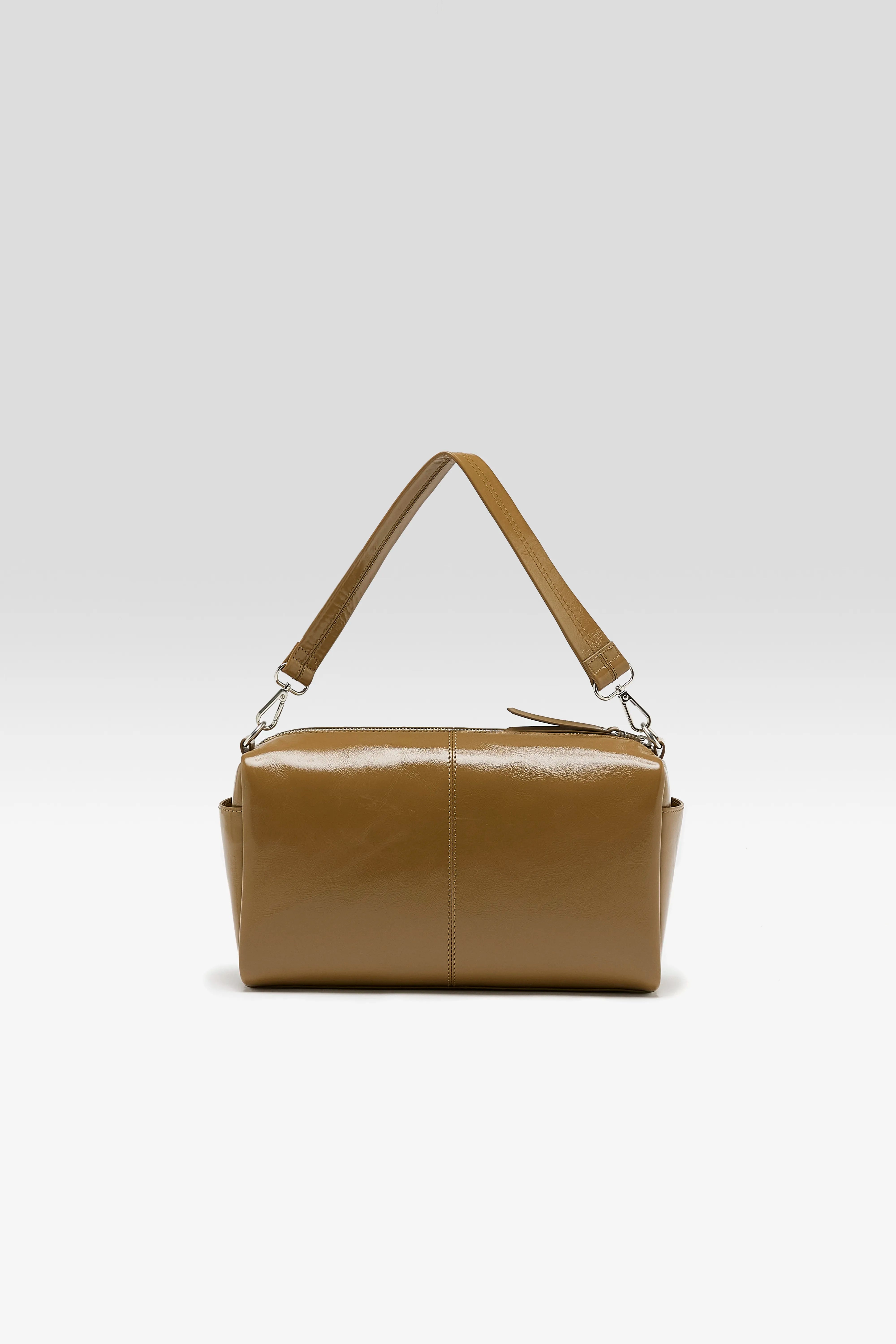 Duol leren handtas (261 / W / LATTE)