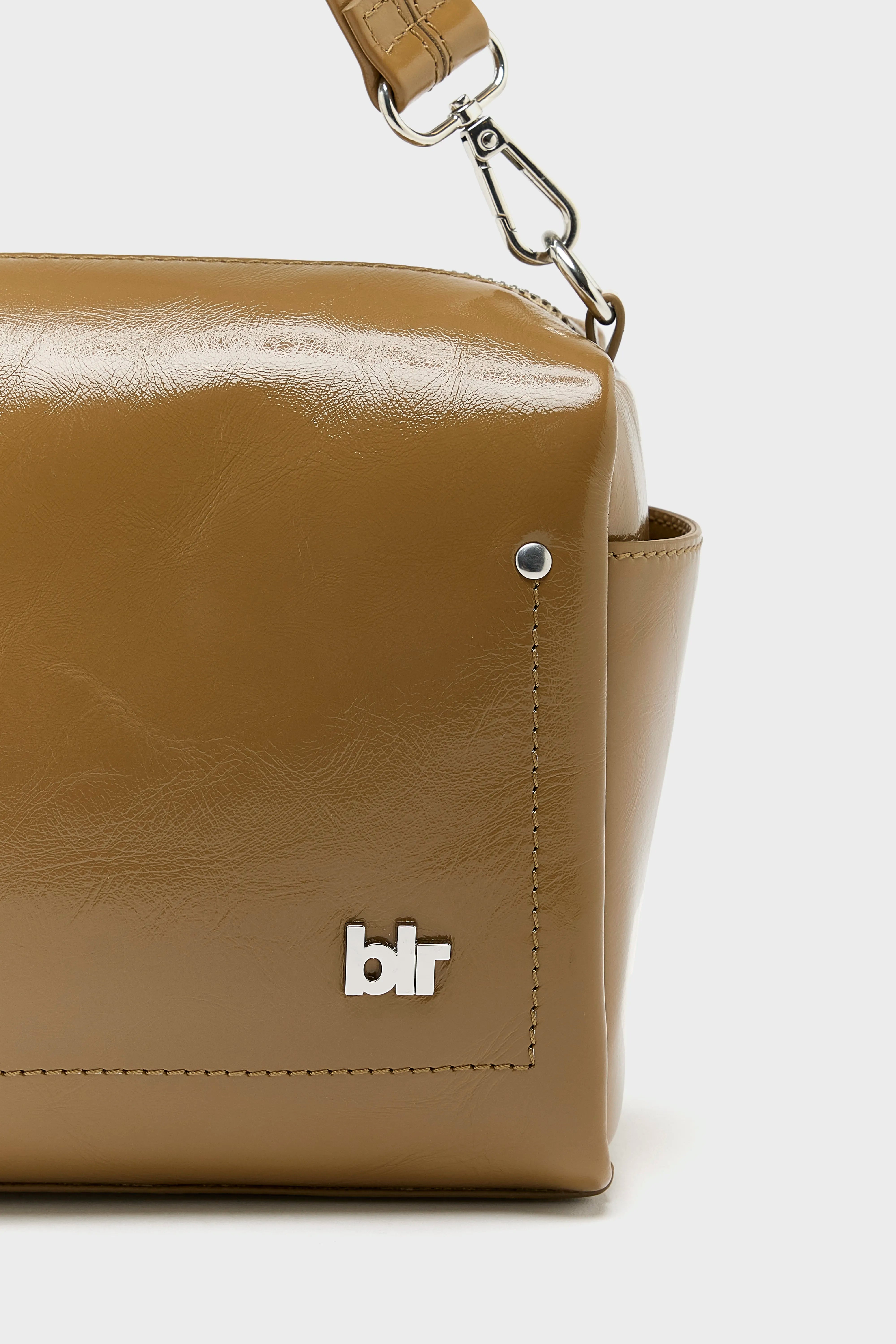 Duol leren handtas (261 / W / LATTE)