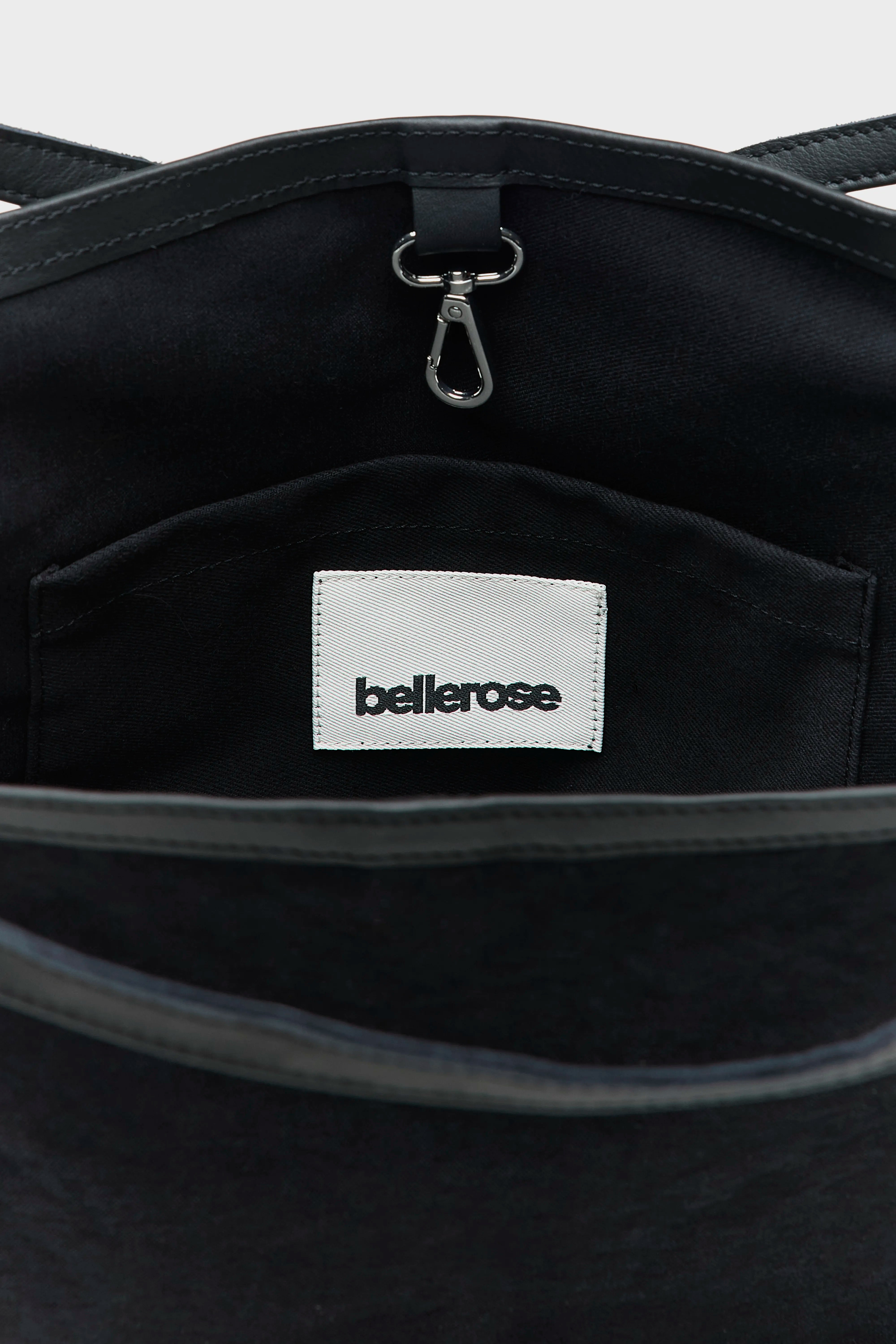 Sac À Main En Toile Singa - Black Pour Femme | Bellerose