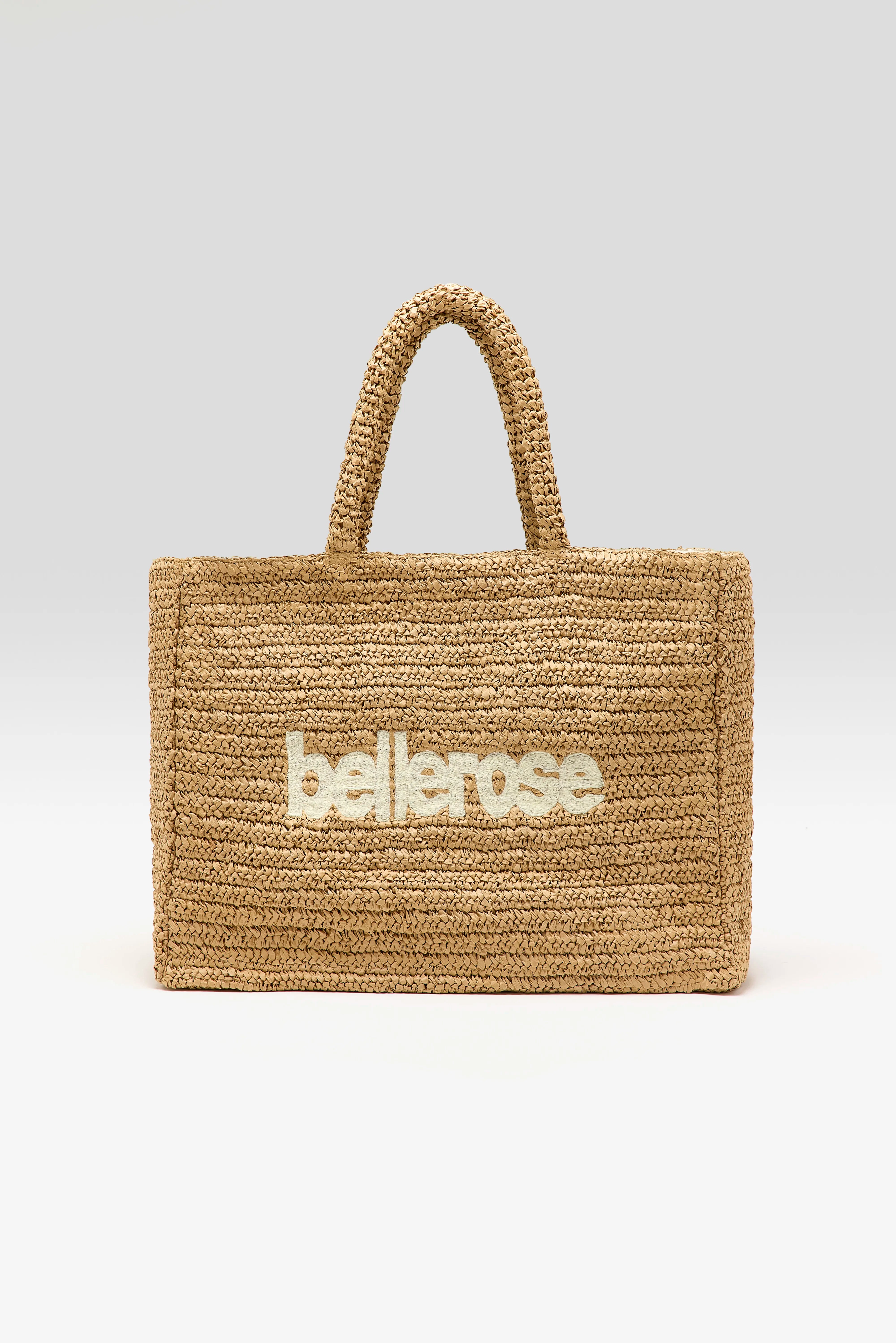 Itop Strooien Shoppingtas - Butter / Natural / Worker Voor Dames | Bellerose