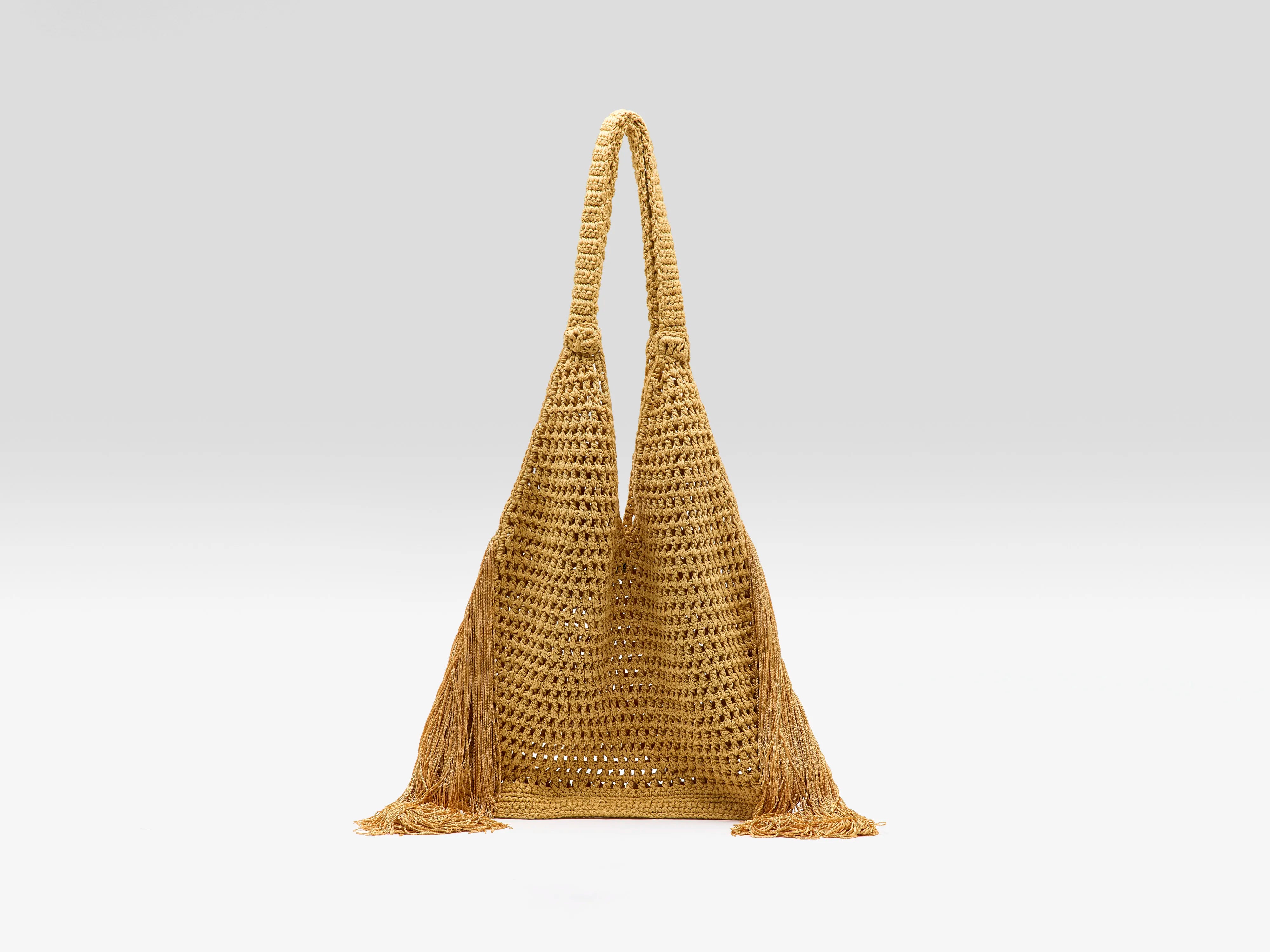 Sac à main en crochet Inga (261 / W / RAFIA)