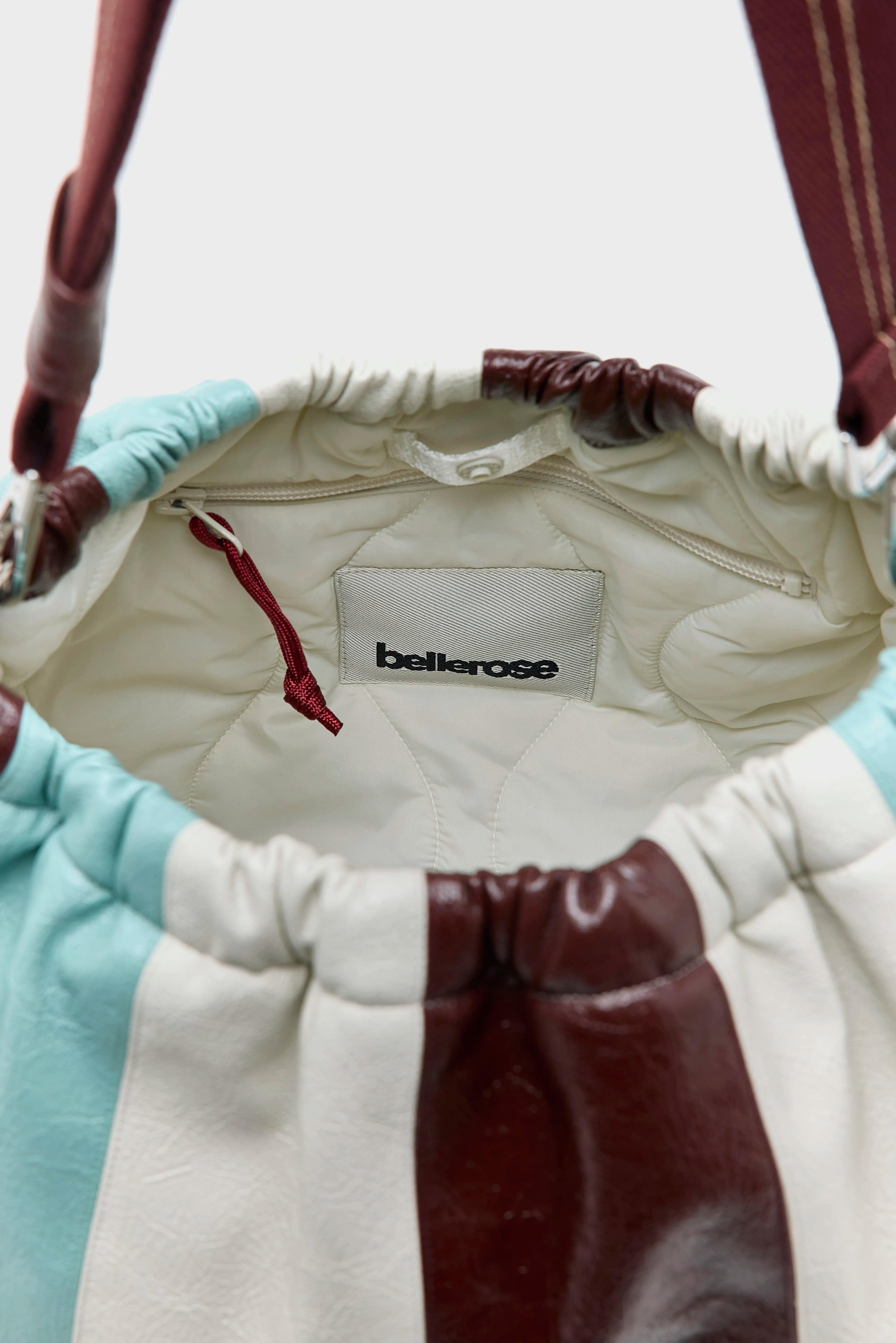 Sac À Bandoulière Hobby - Jadeite / Lotus / Wine Pour Femme | Bellerose