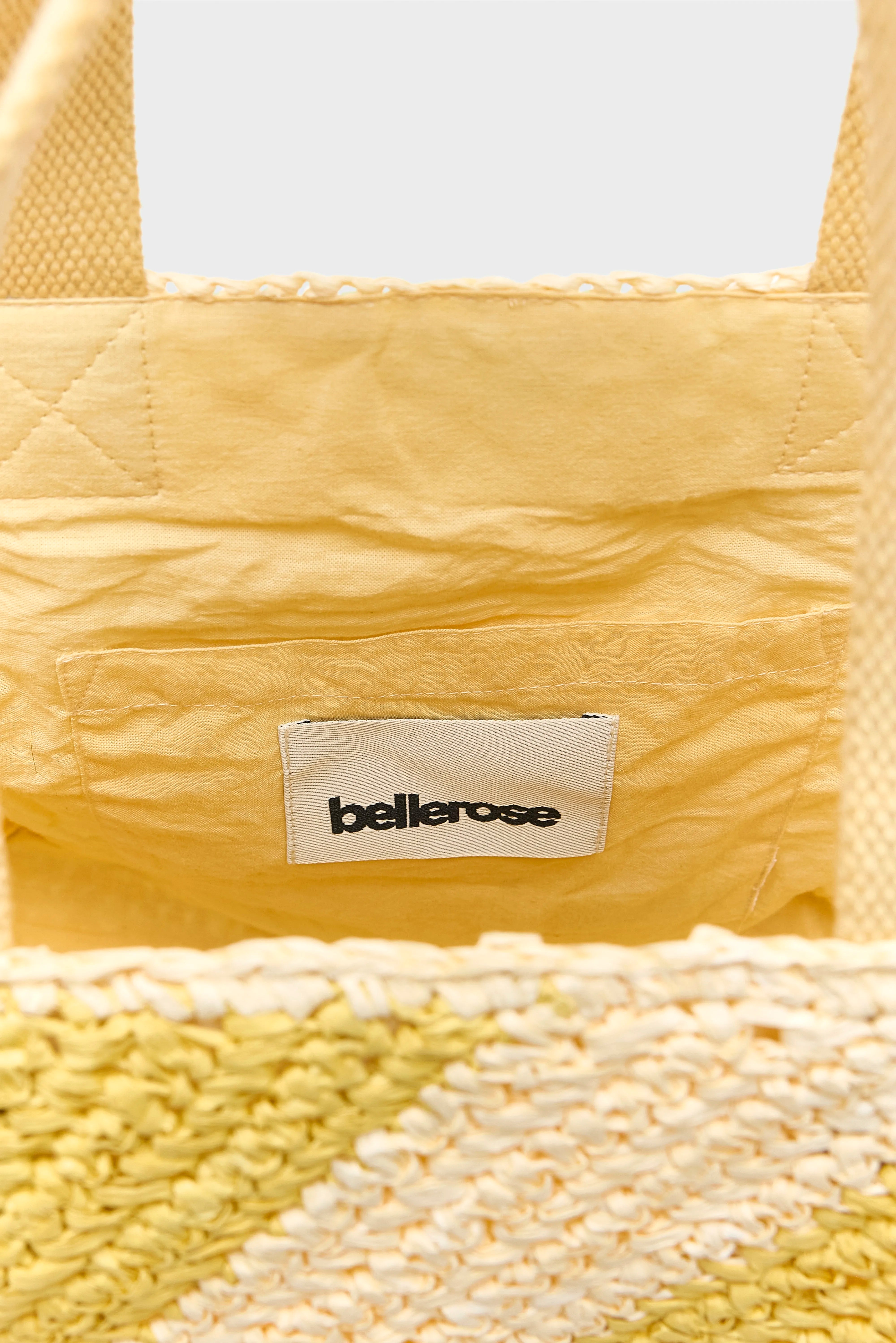 Ibias Grote Handtas - Cream / Lemon / Poppy Voor Dames | Bellerose