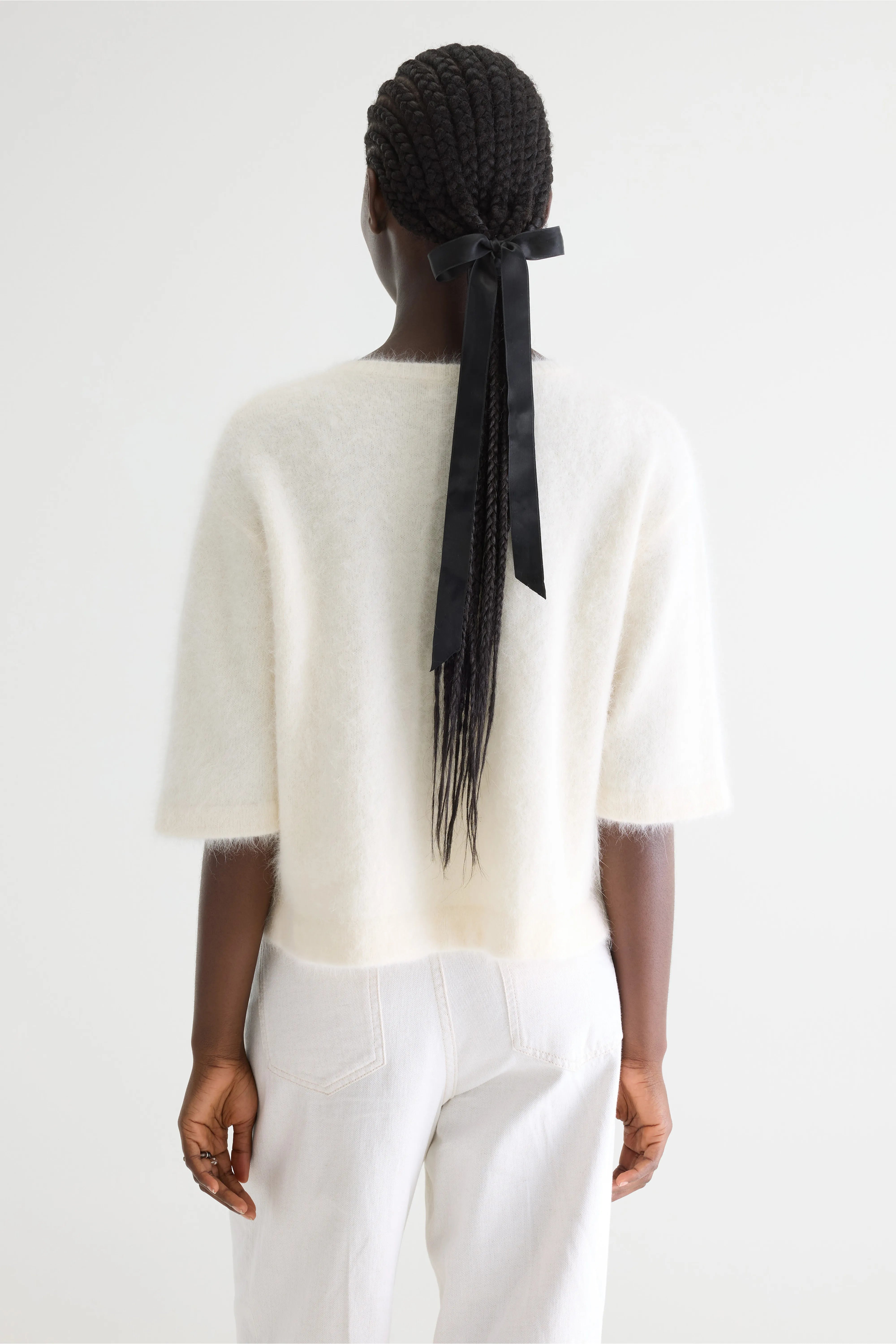 Dime Trui Van Angoramix - Ecru Voor Dames | Bellerose