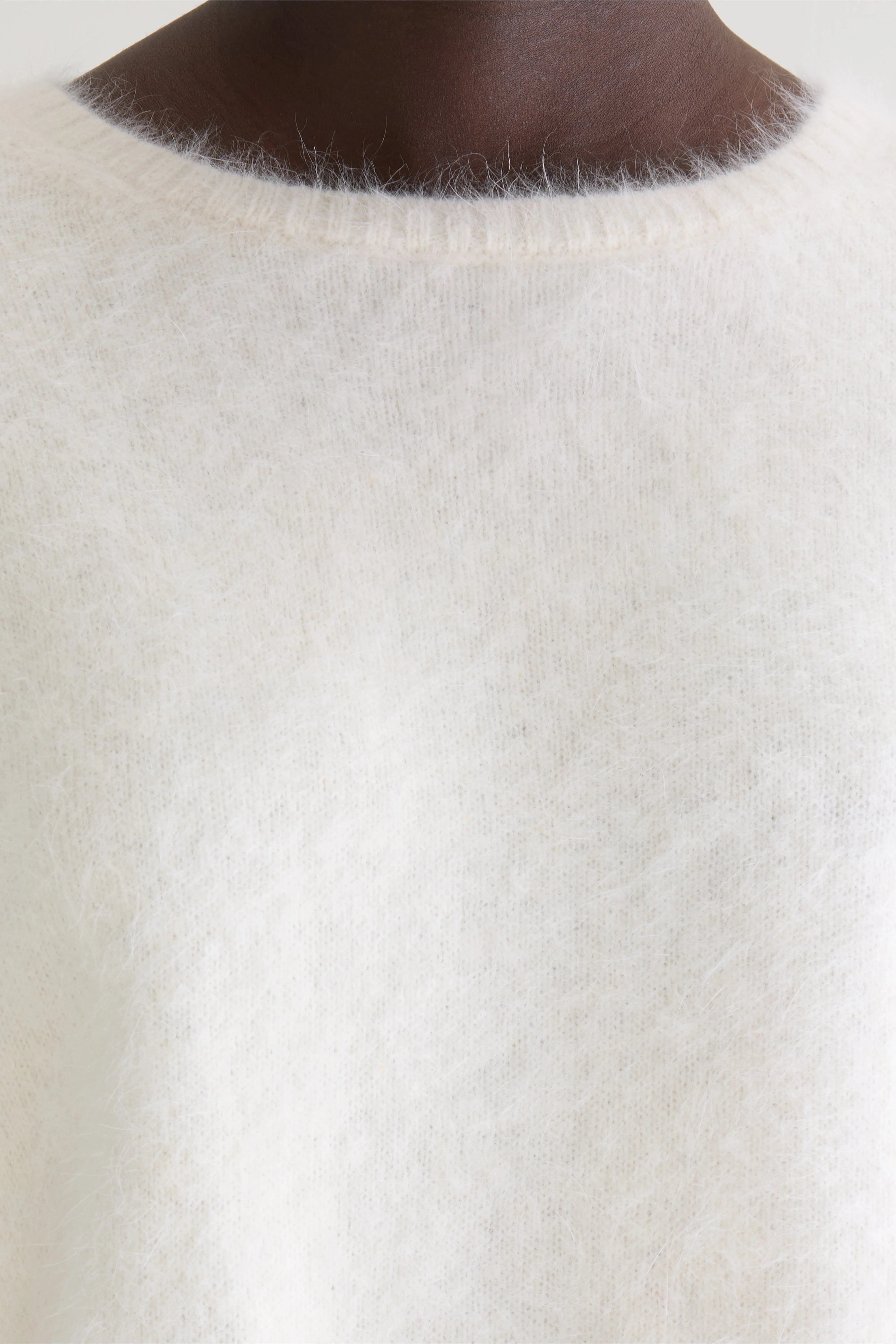 Pull en angora Dime (261 / W / ECRU)