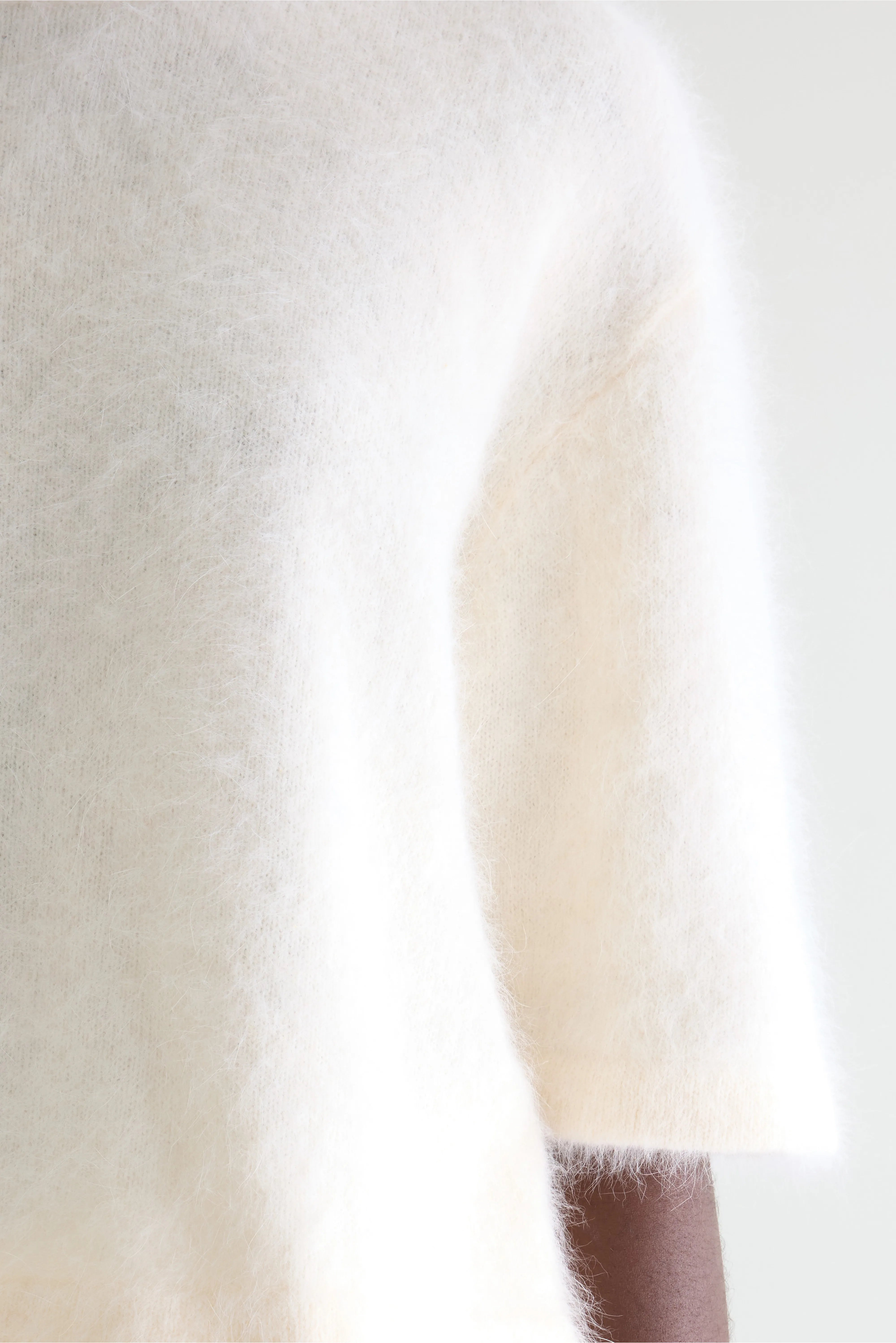 Pull en angora Dime (261 / W / ECRU)