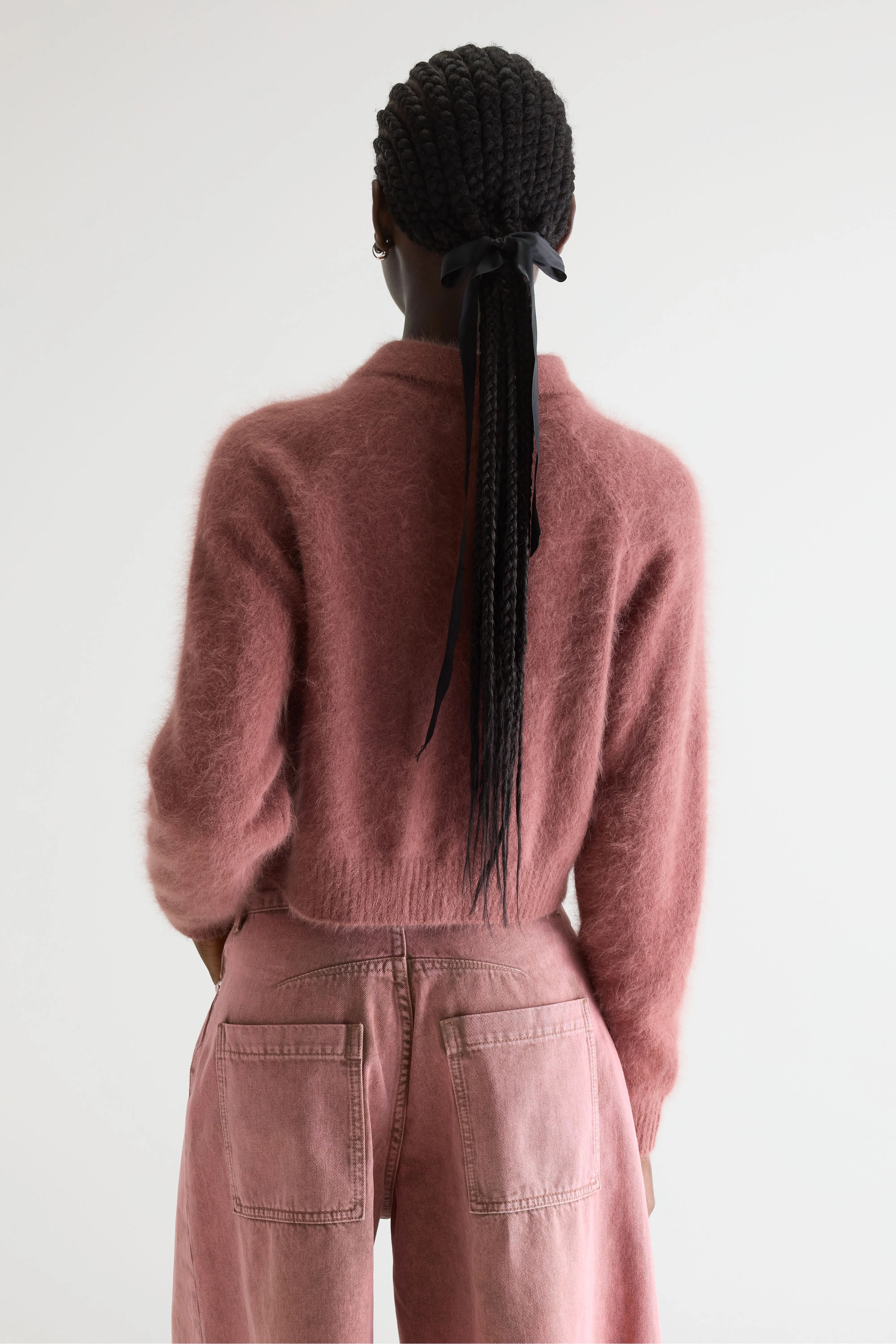 Datco Cardigan Van Angoramix - Mahogany Voor Dames | Bellerose