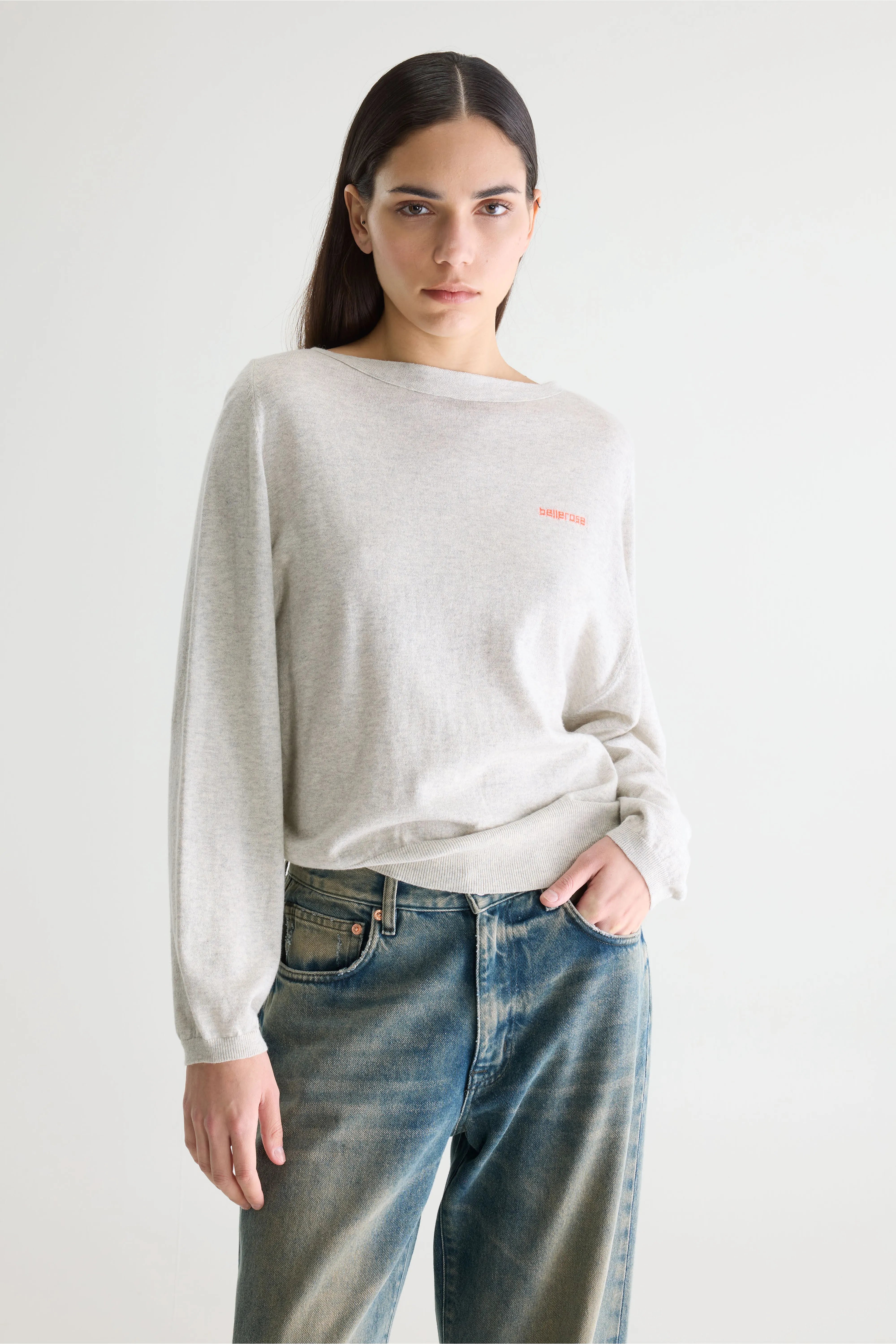 Pull Décontracté Geros - Oyster Pour Femme | Bellerose