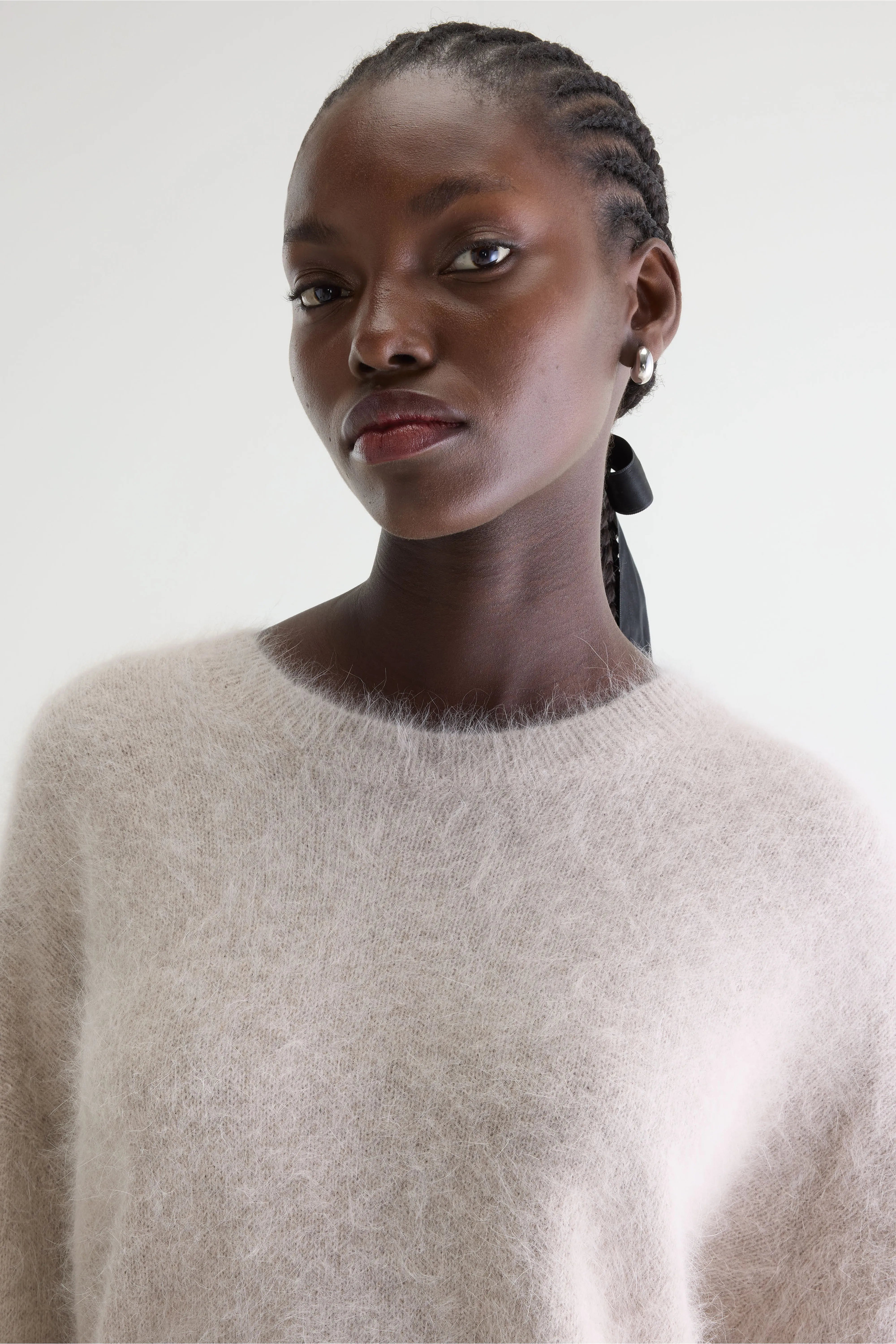 Datus Trui Van Angoramix - Light grey Voor Dames | Bellerose