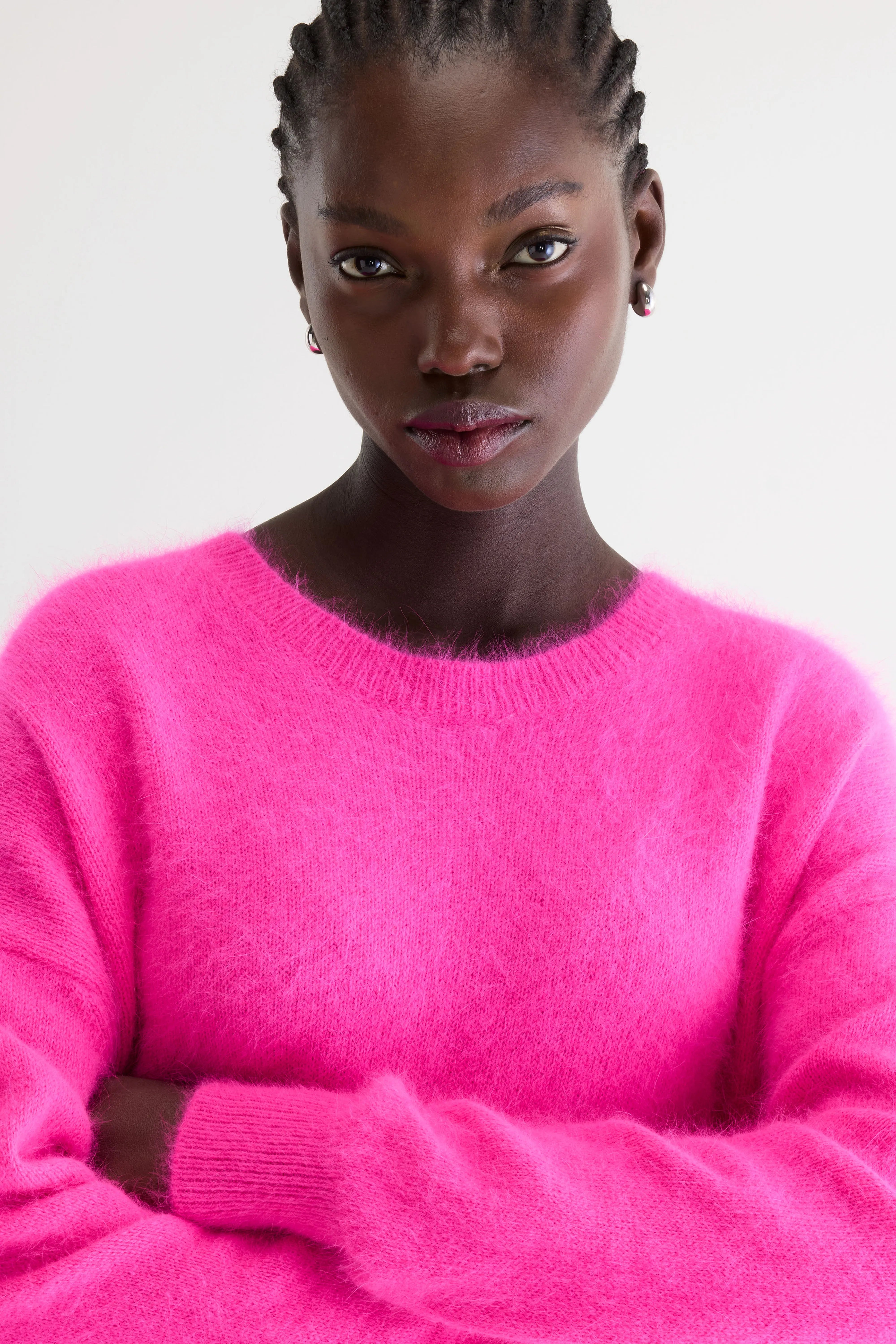 Datus Trui Van Angoramix - Fluo pink Voor Dames | Bellerose