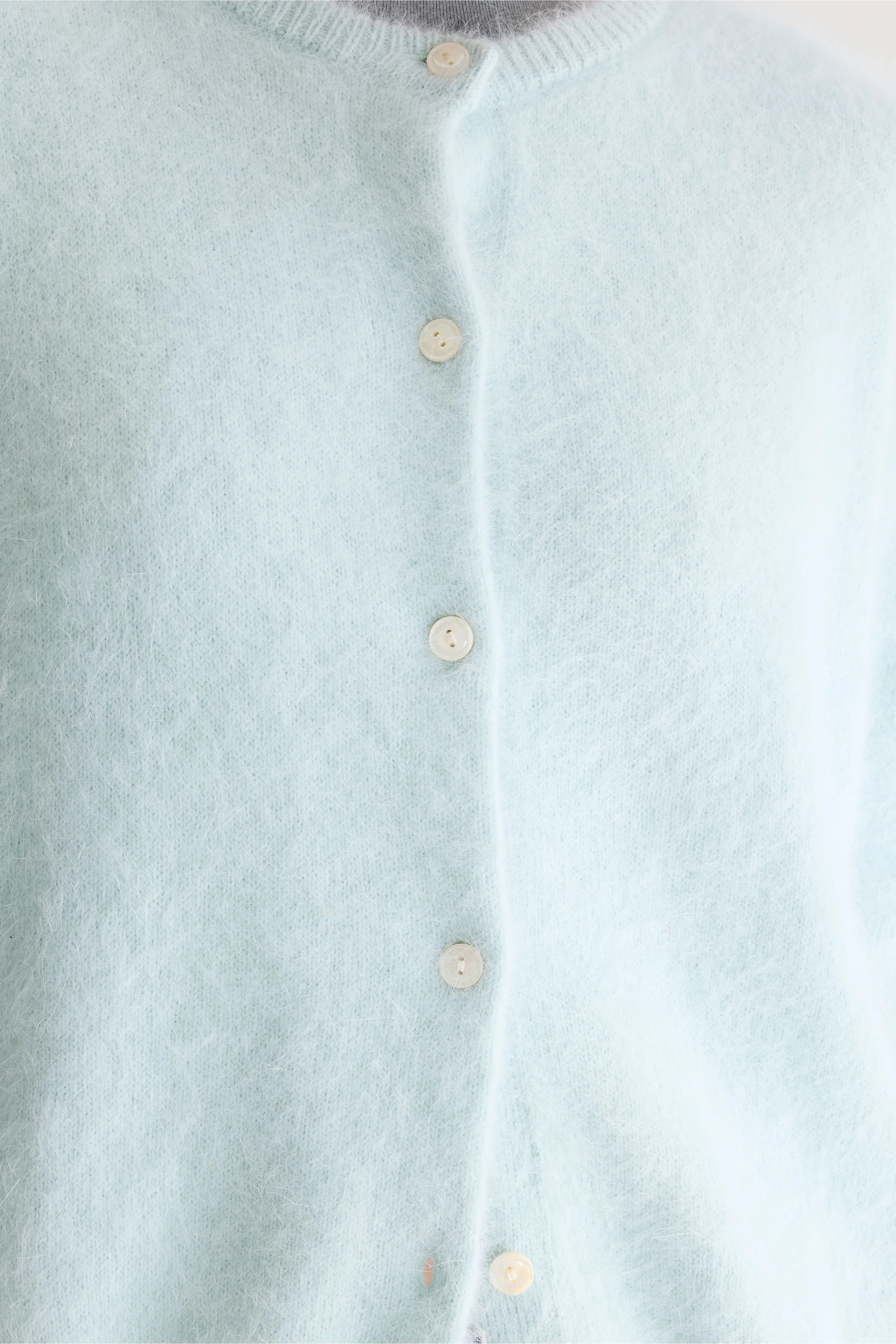 Cardigan en angora Dathan (261 / W / ICE)