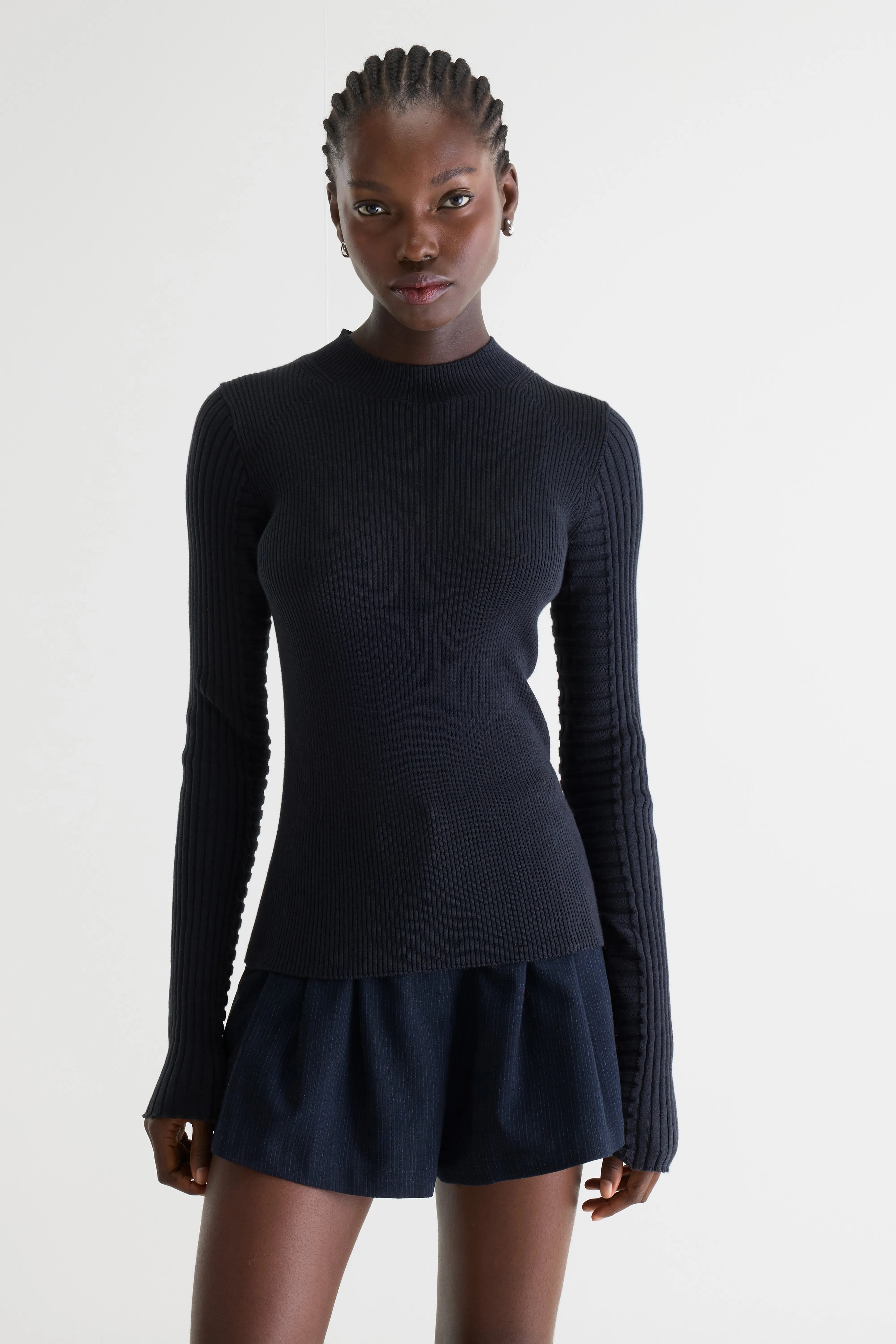 Pull Slim Aduard - Navy Pour Femme | Bellerose