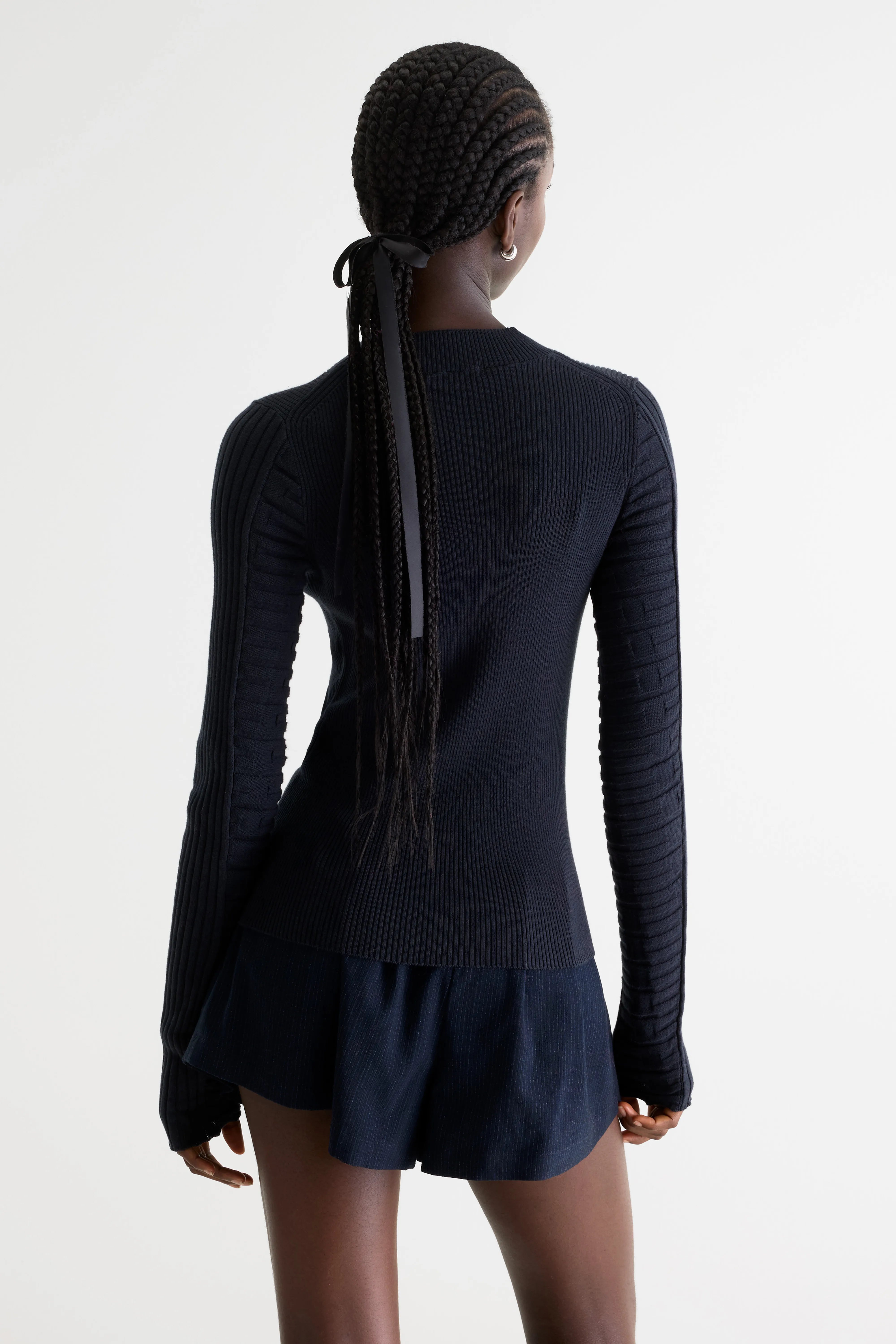 Pull Slim Aduard - Navy Pour Femme | Bellerose