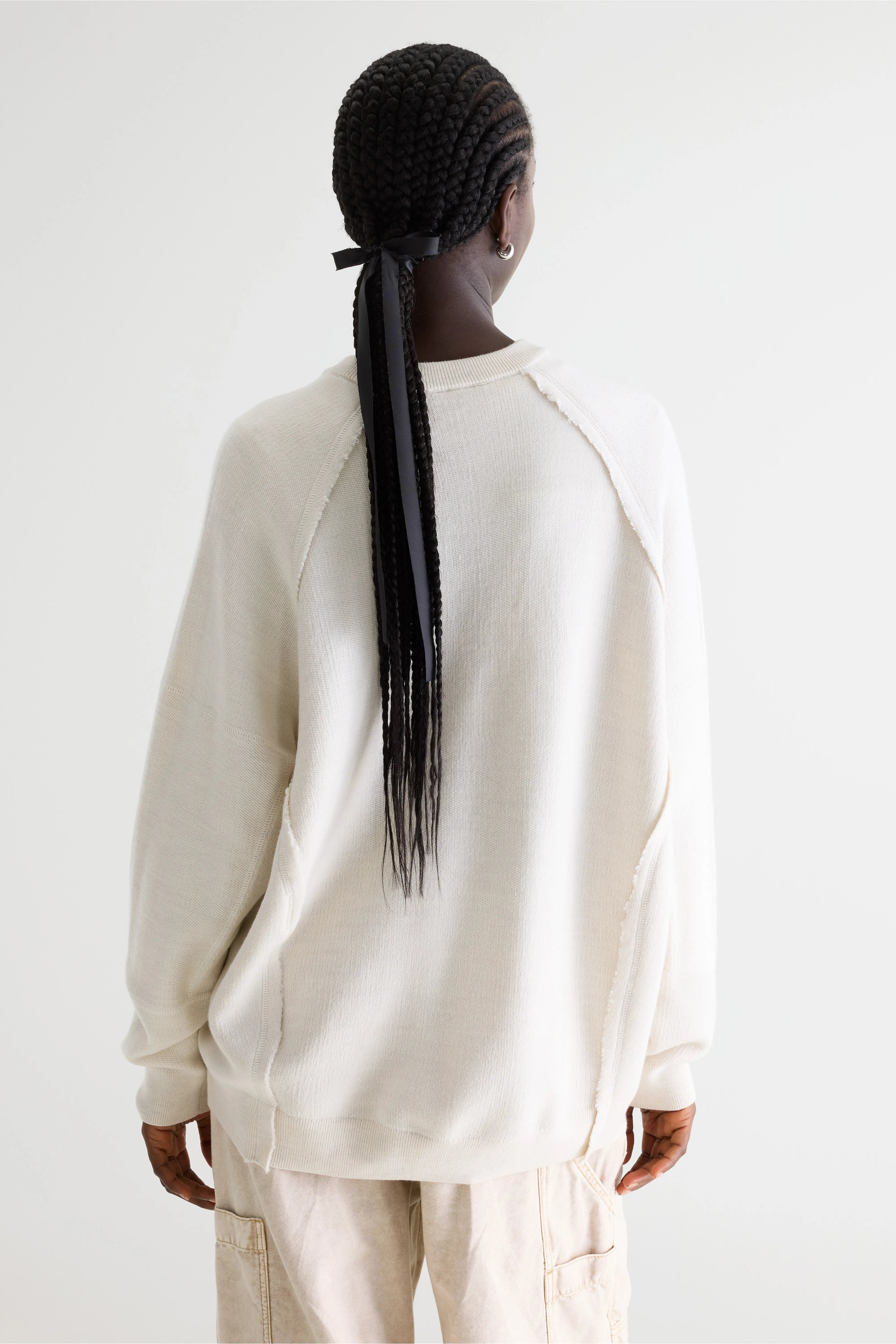 Deno Trui Met Ronde Hals - Oyster Voor Dames | Bellerose