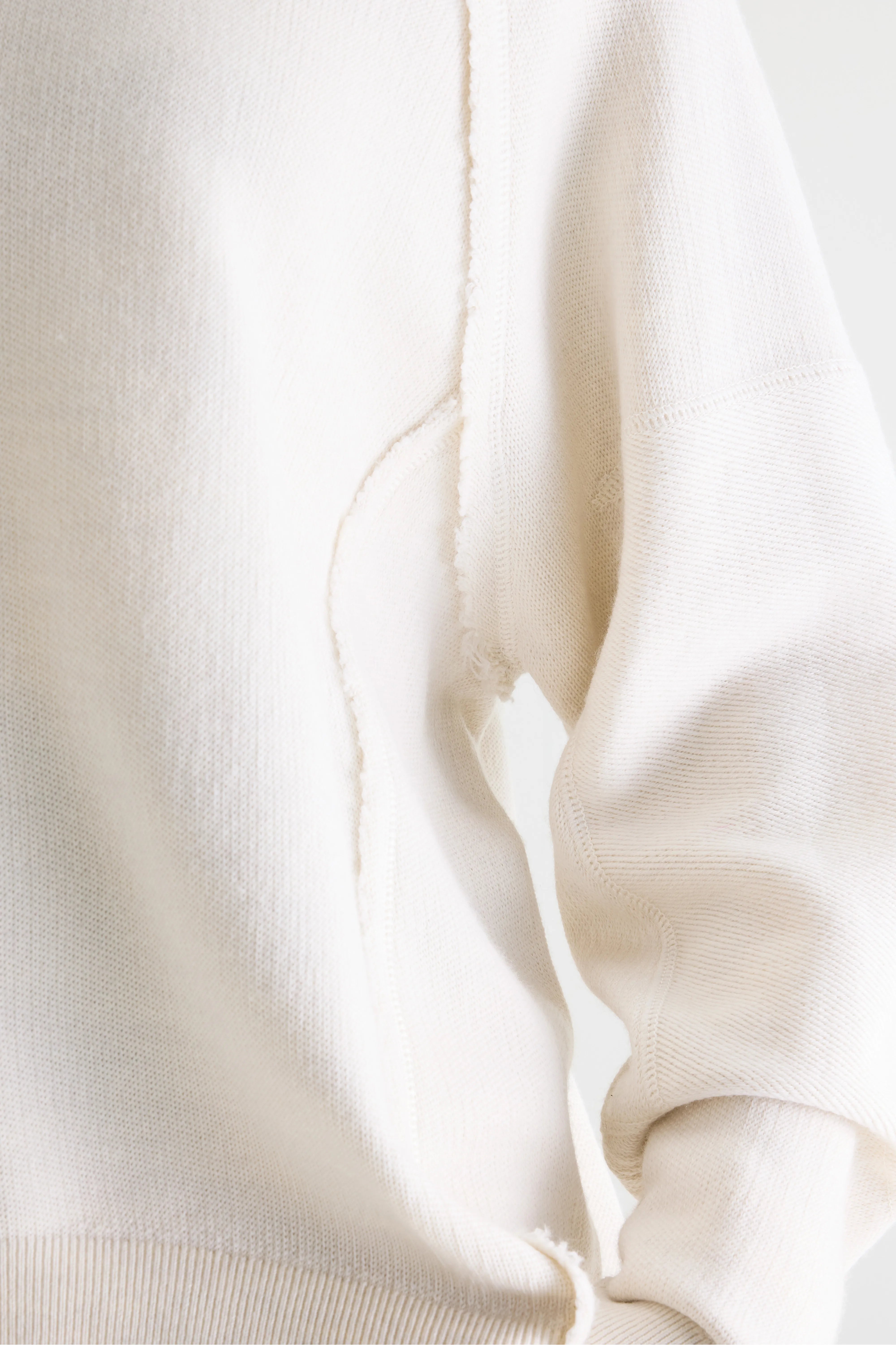 Deno Trui Met Ronde Hals - Oyster Voor Dames | Bellerose