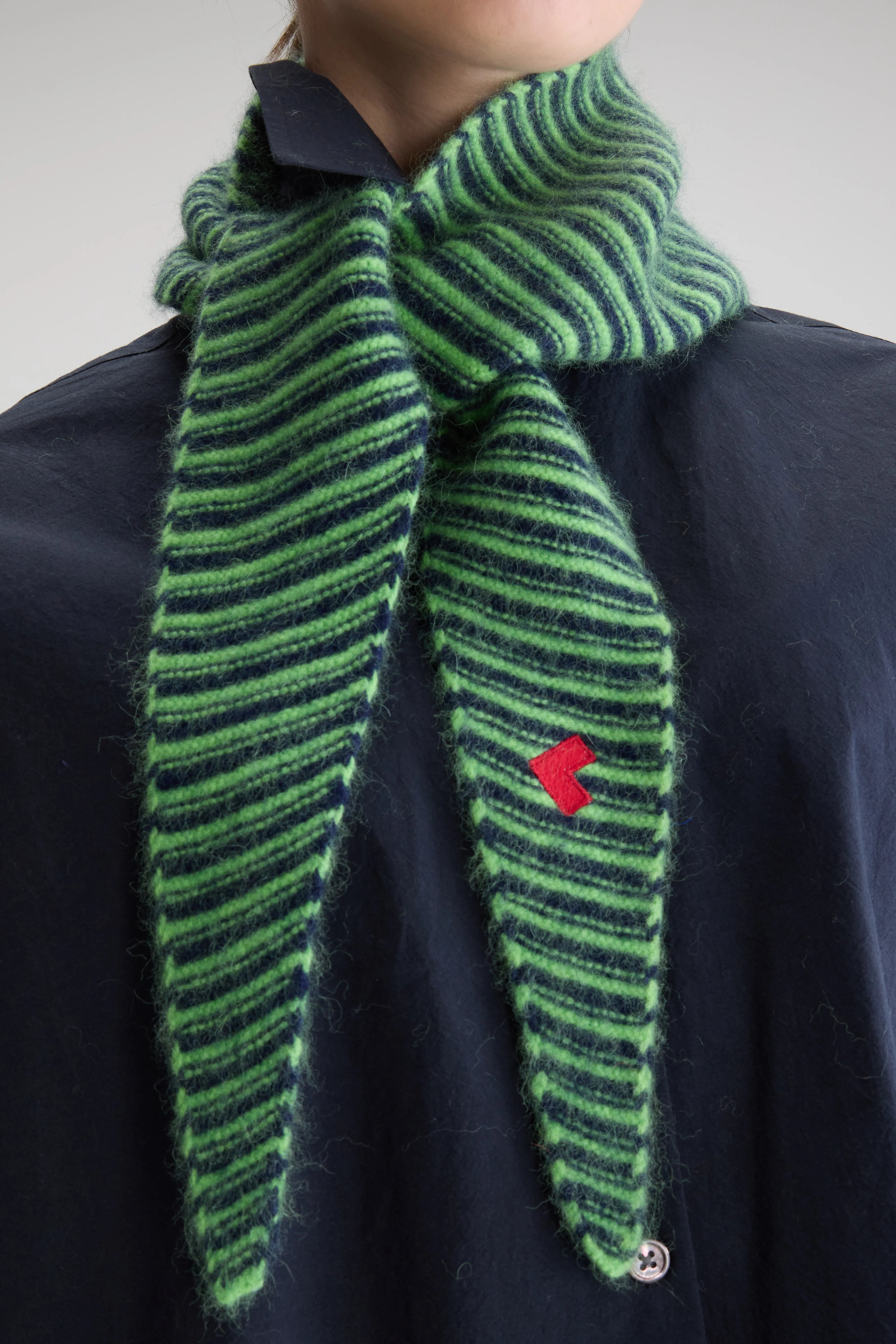 Dusol Triangle Scarf - Captain / Vegas For Women | Bellerose