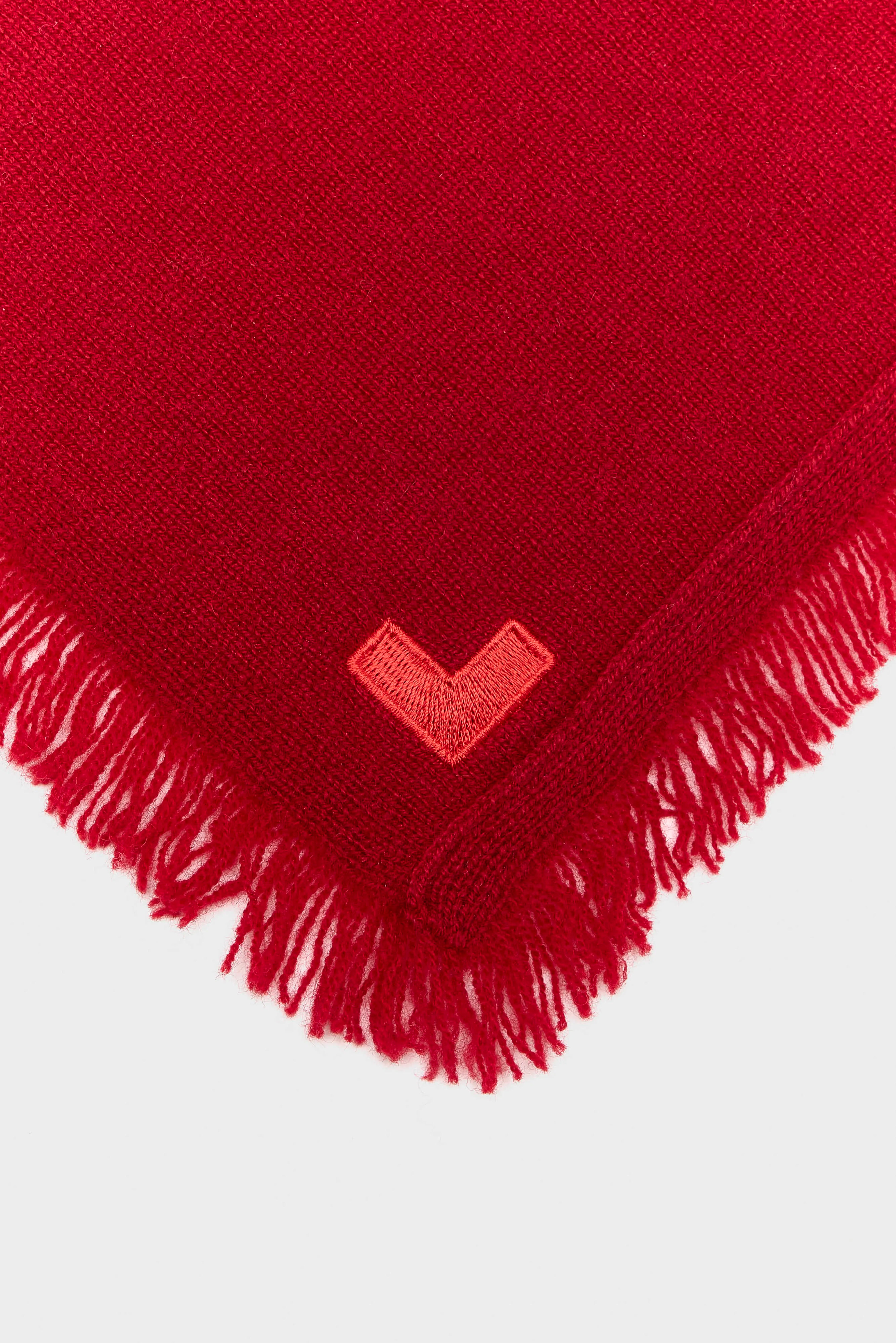 Soncol vierkante sjaal (262 / W / CRANBERRY)