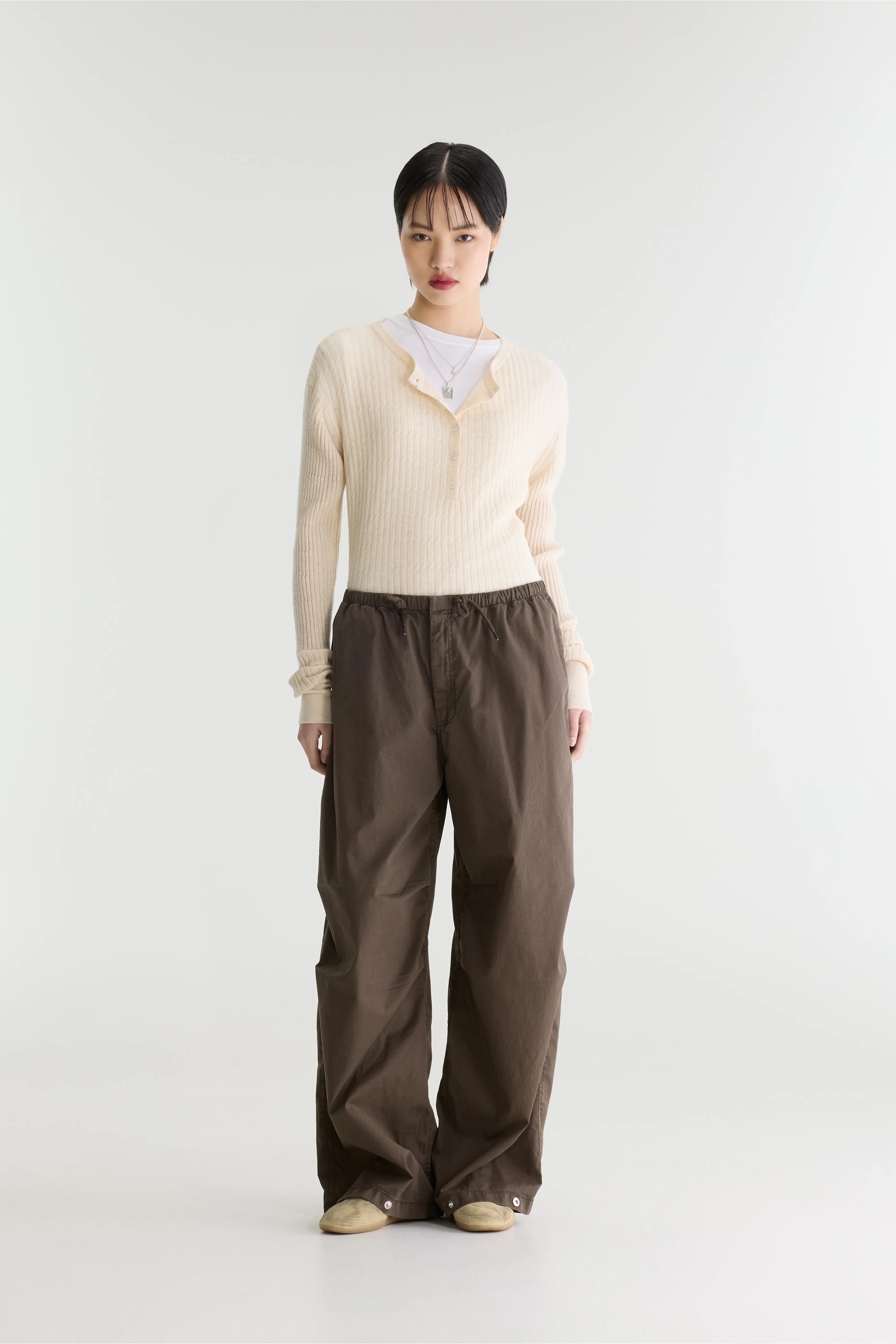 Whoop Wijde Broek - Carbone Voor Dames | Bellerose
