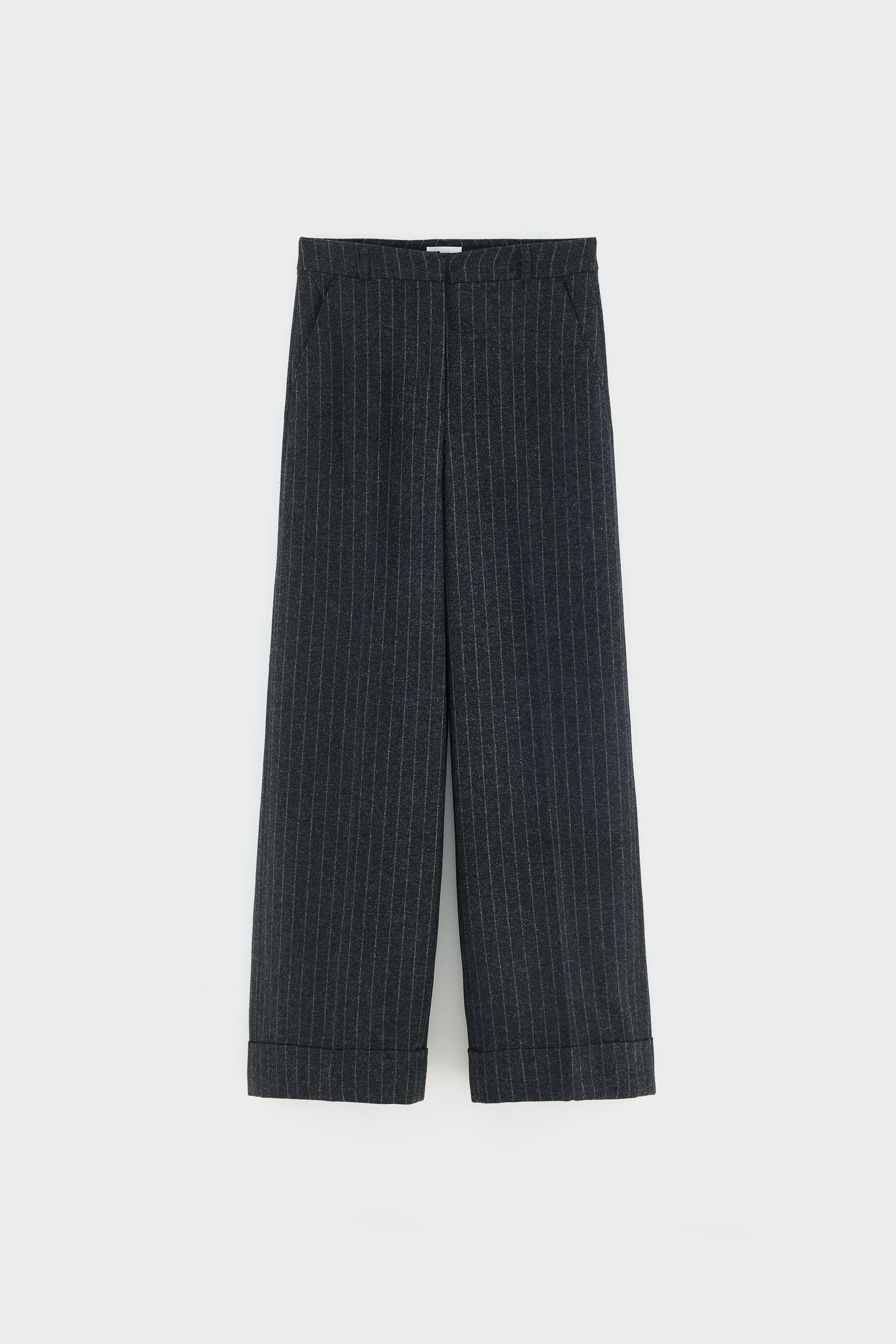 Japan broek met krijtstreep (262 / W / STRIPE A)