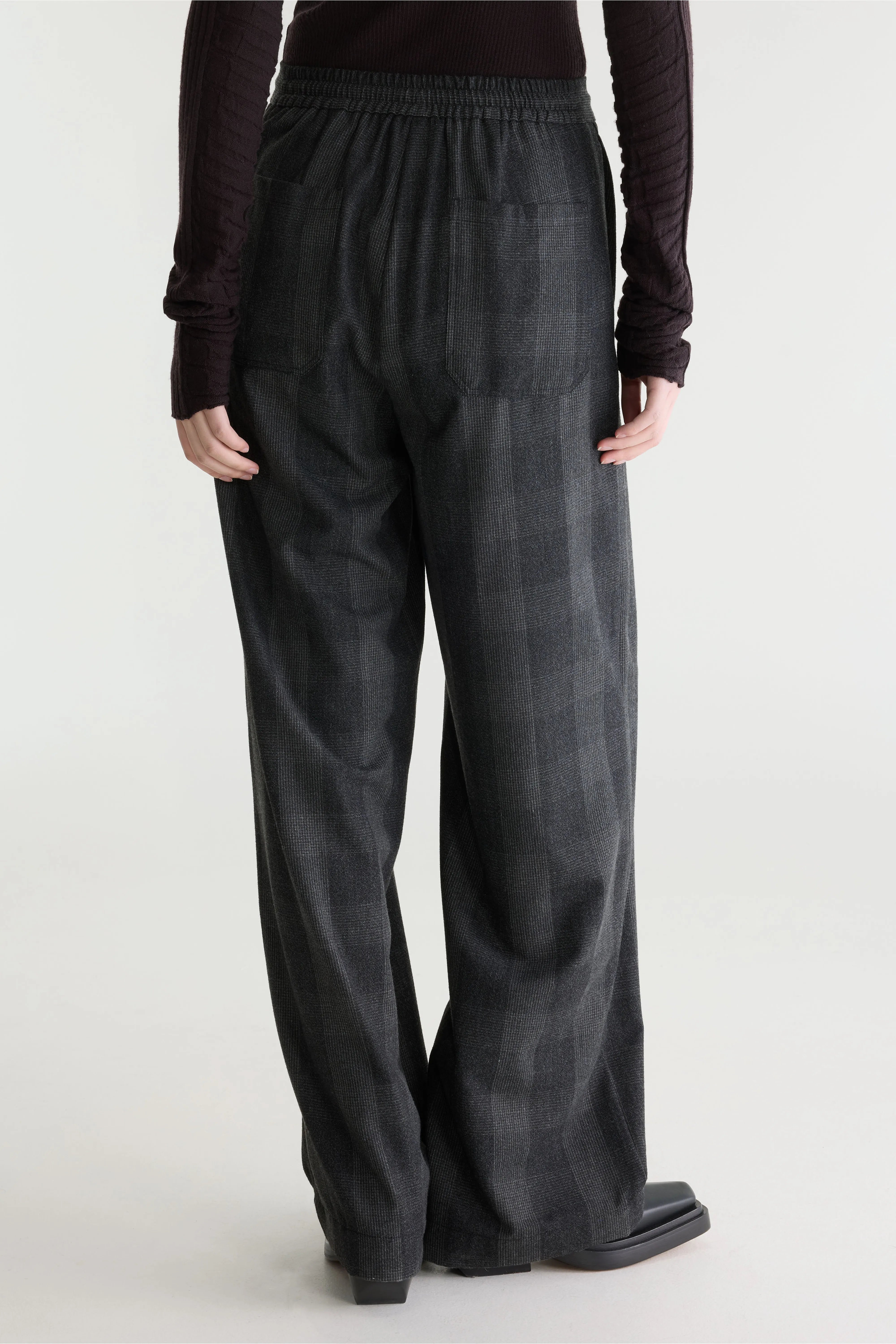 Solene rechte geruite broek (262 / W / CHECK B)