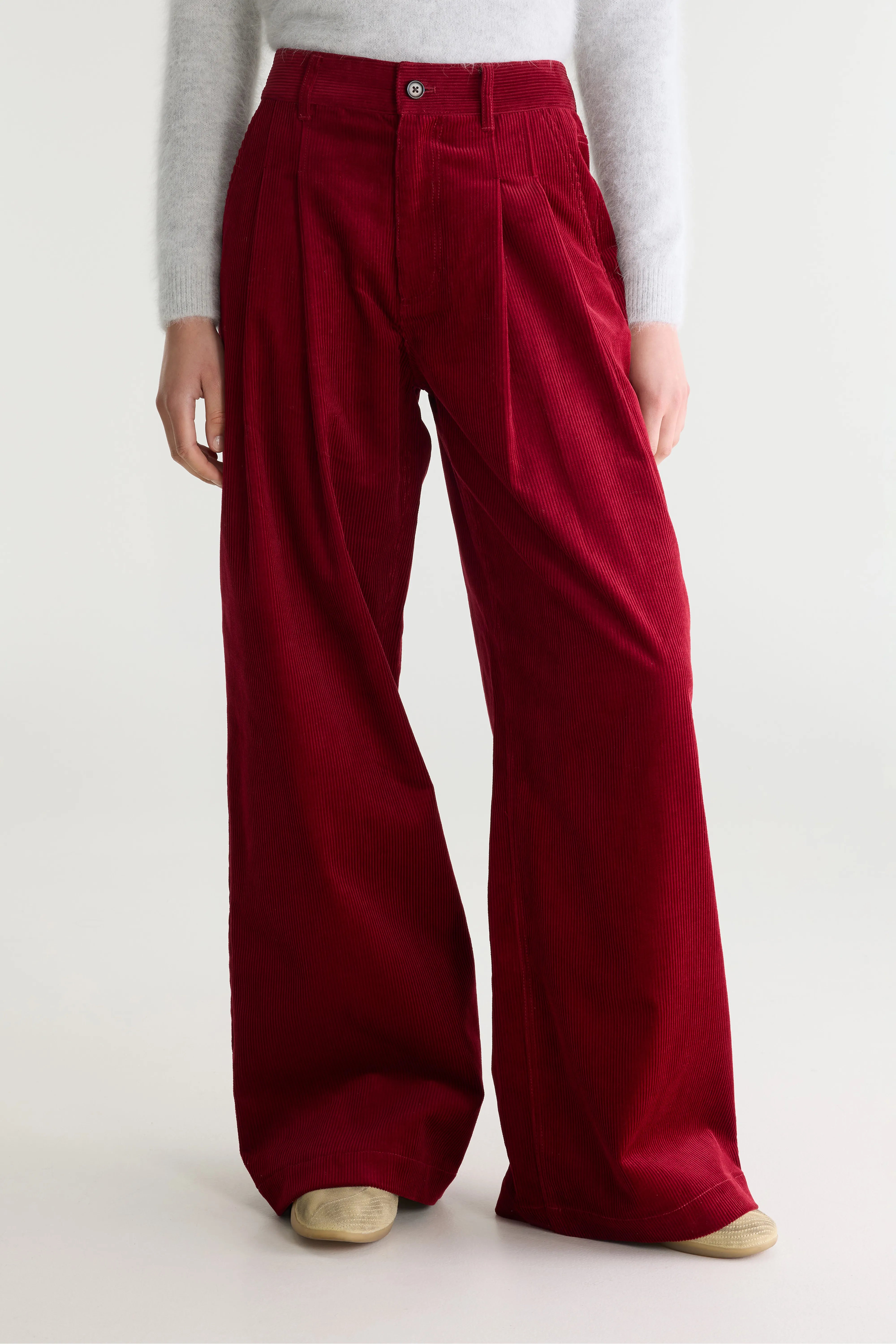 Sixtine tailored trousers (262 / W / RUBY)