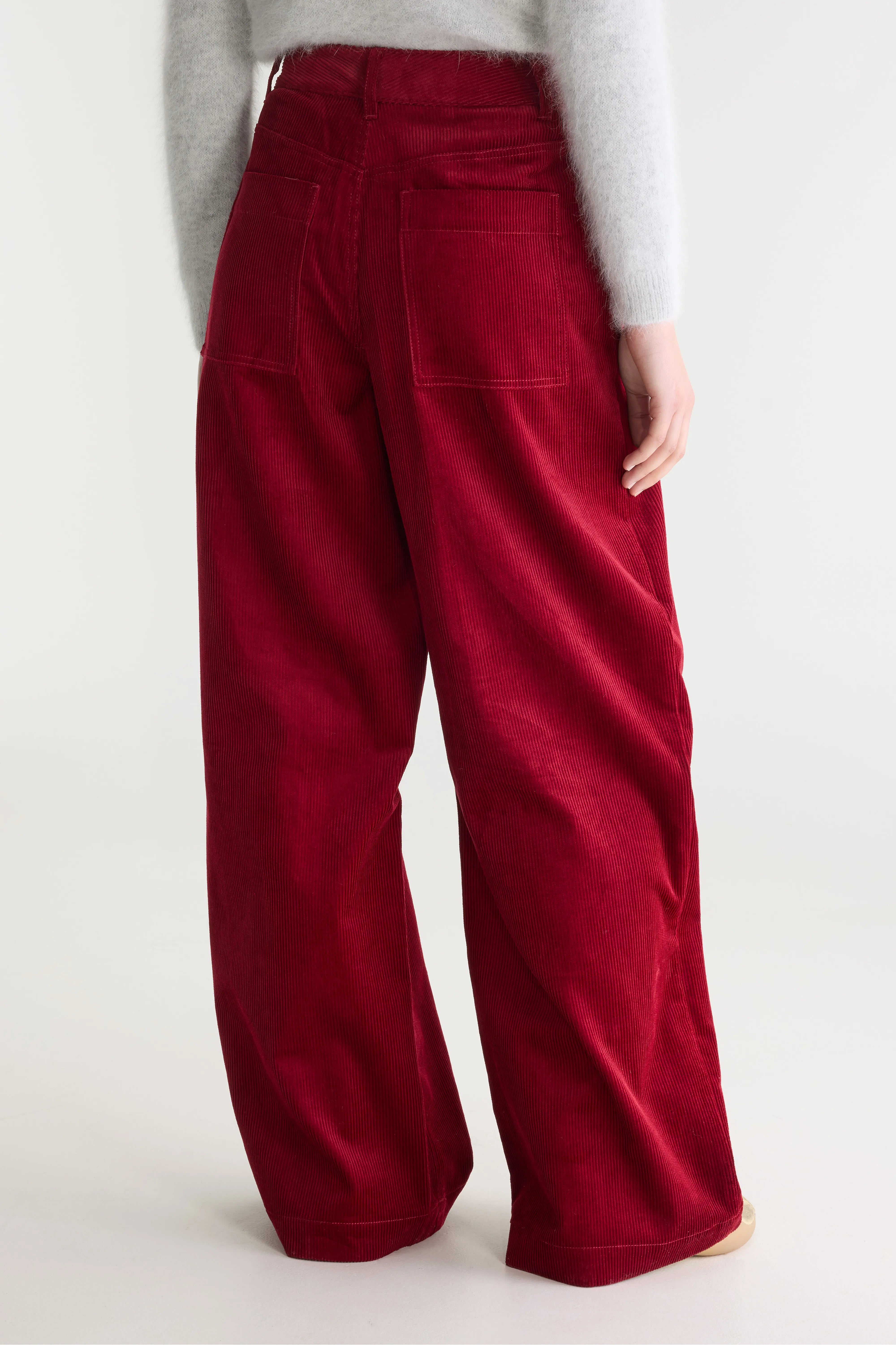 Sixtine tailored trousers (262 / W / RUBY)