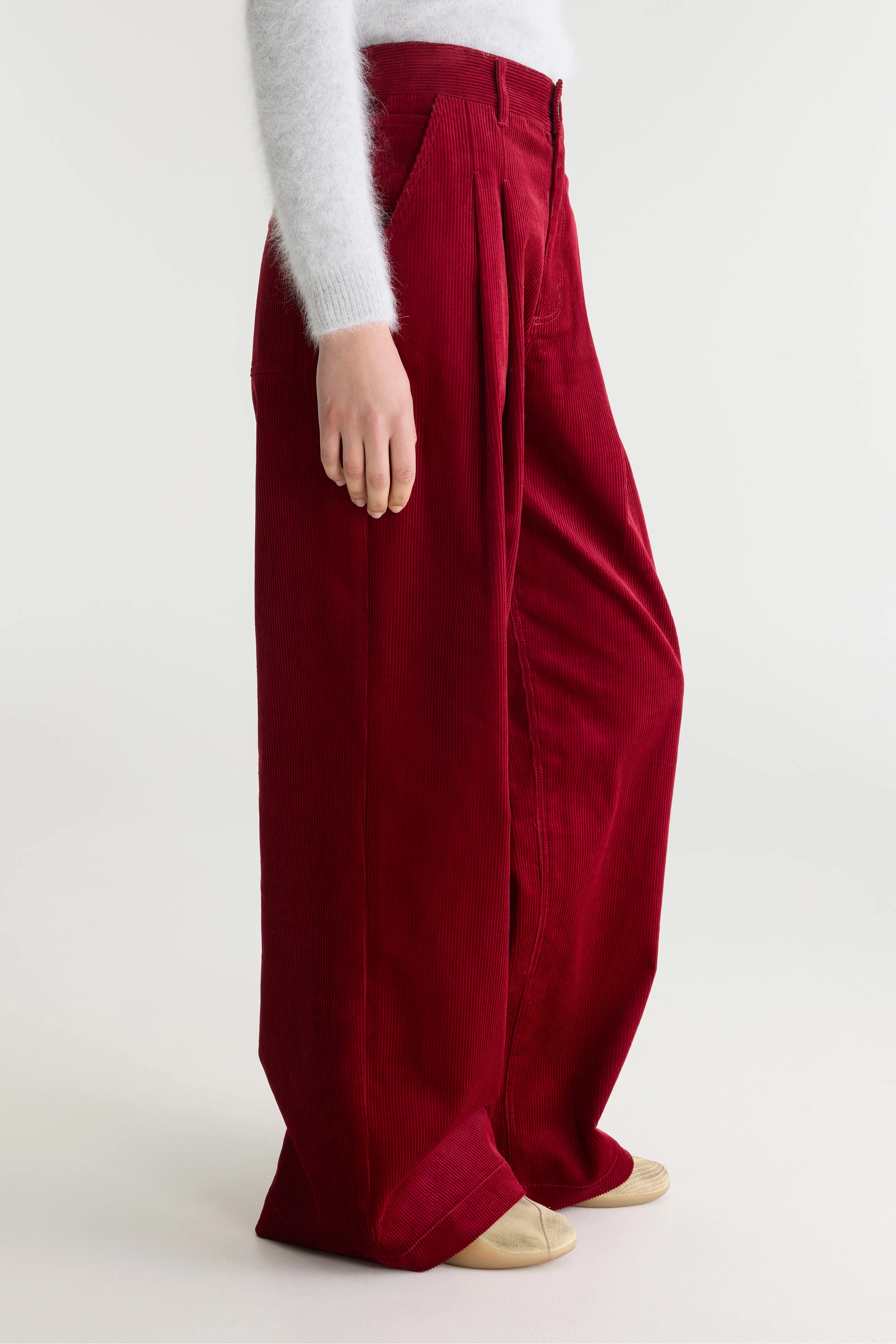Sixtine tailored trousers (262 / W / RUBY)