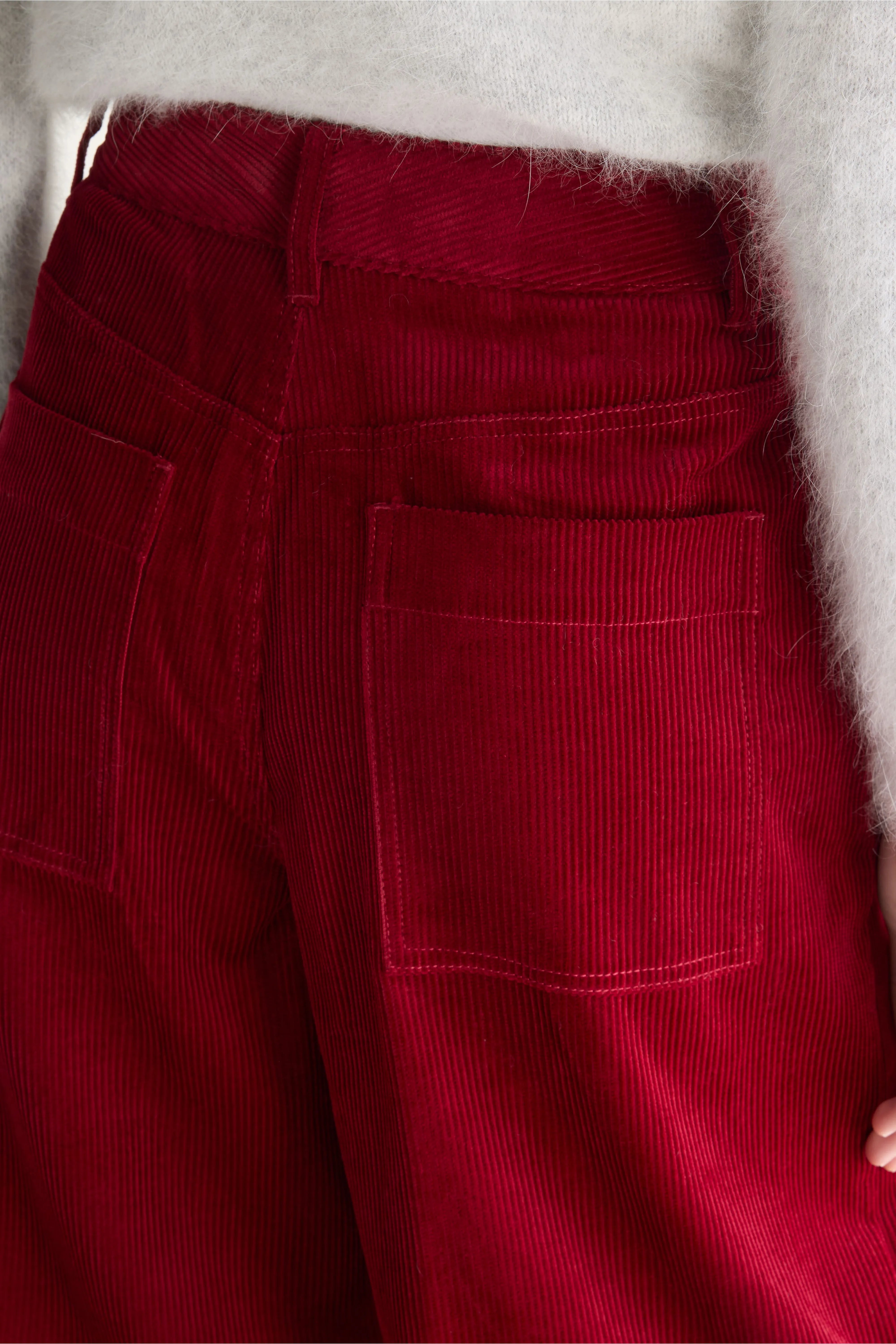 Sixtine tailored trousers (262 / W / RUBY)