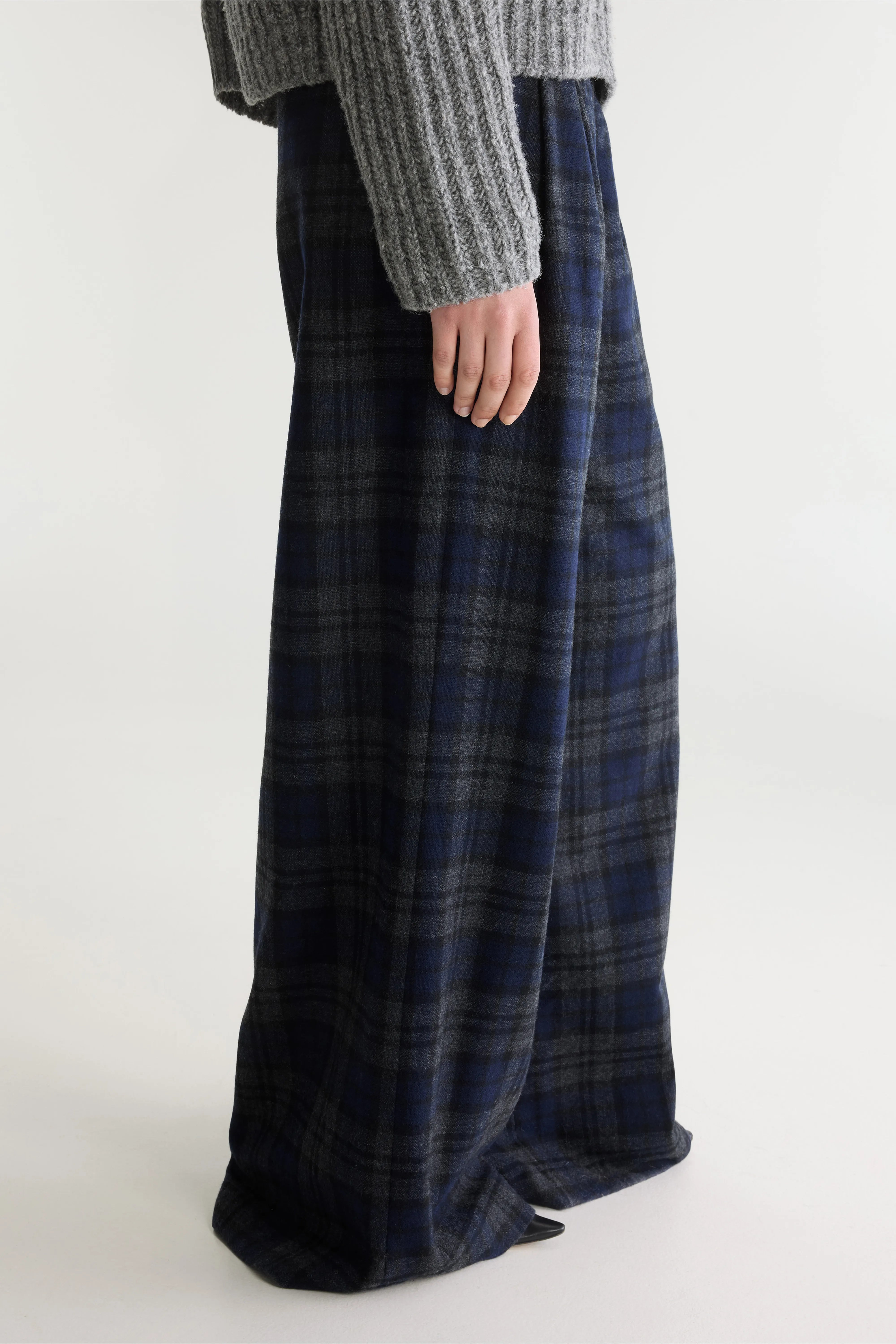 Jenoa wijde broek (262 / W / CHECK A)