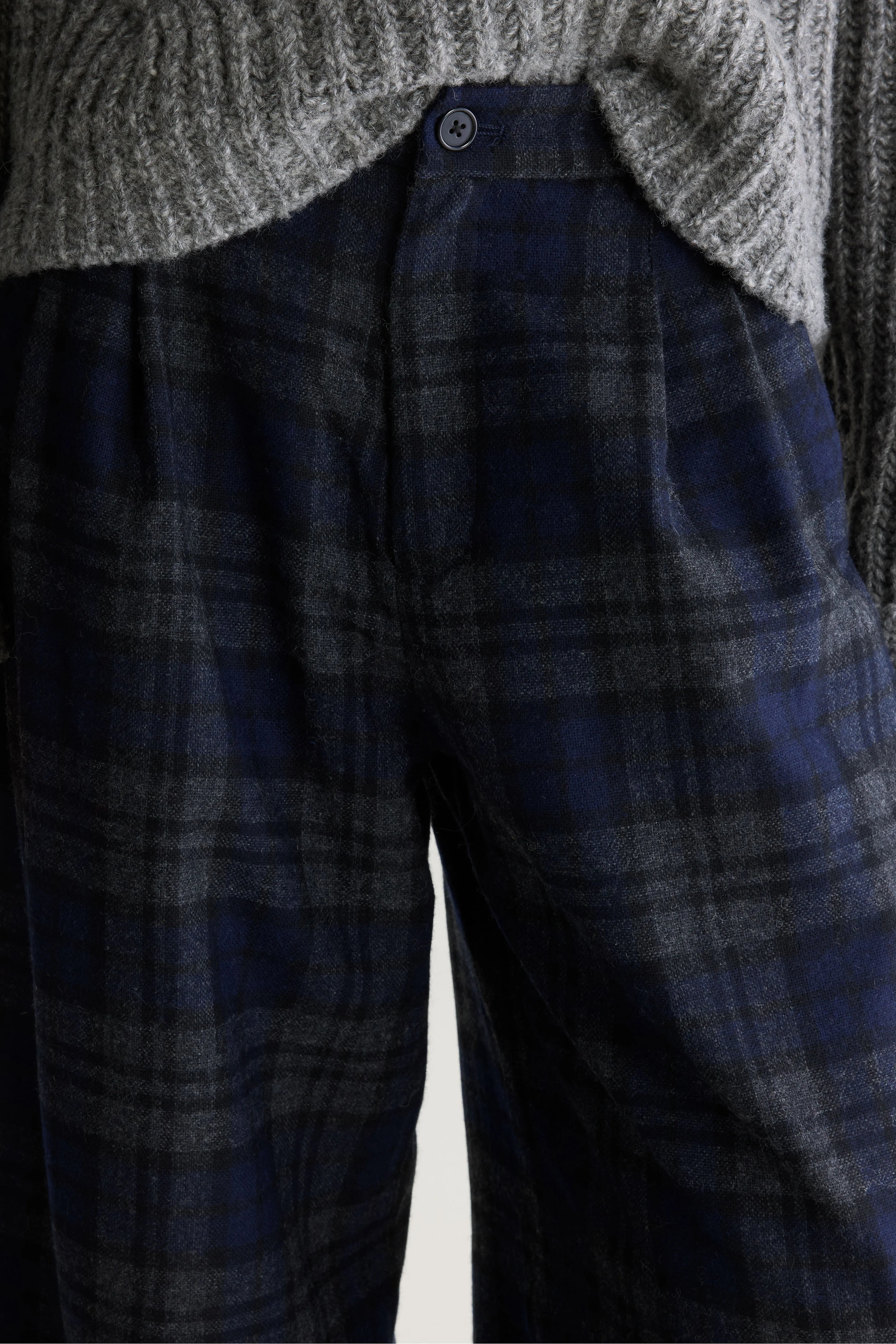 Jenoa wijde broek (262 / W / CHECK A)