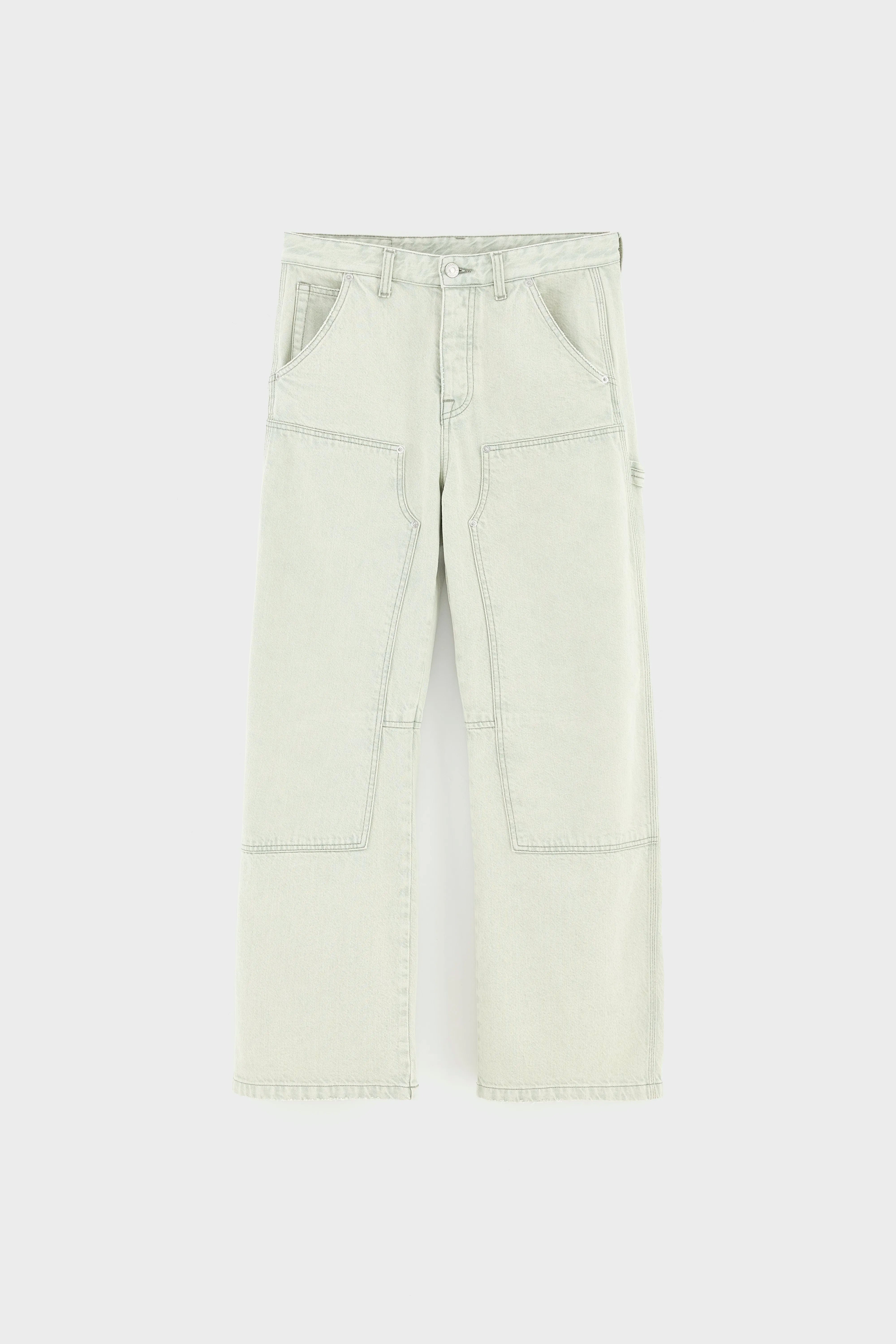 Denim N. 33 - curved jeans (262 / W / JADEITE)