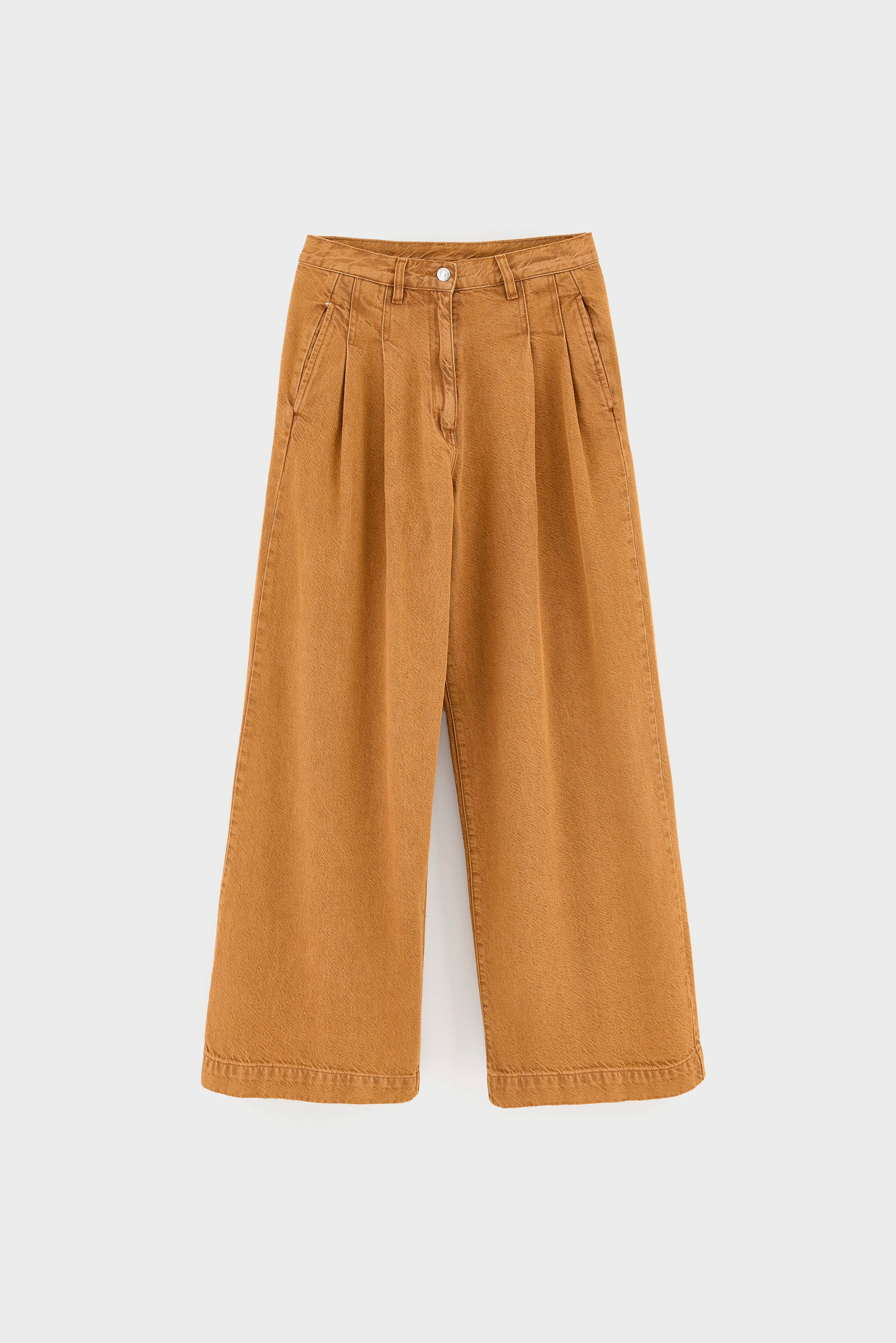 Denim N. 74 - superwijde jeans (262 / W / USED BROWN)