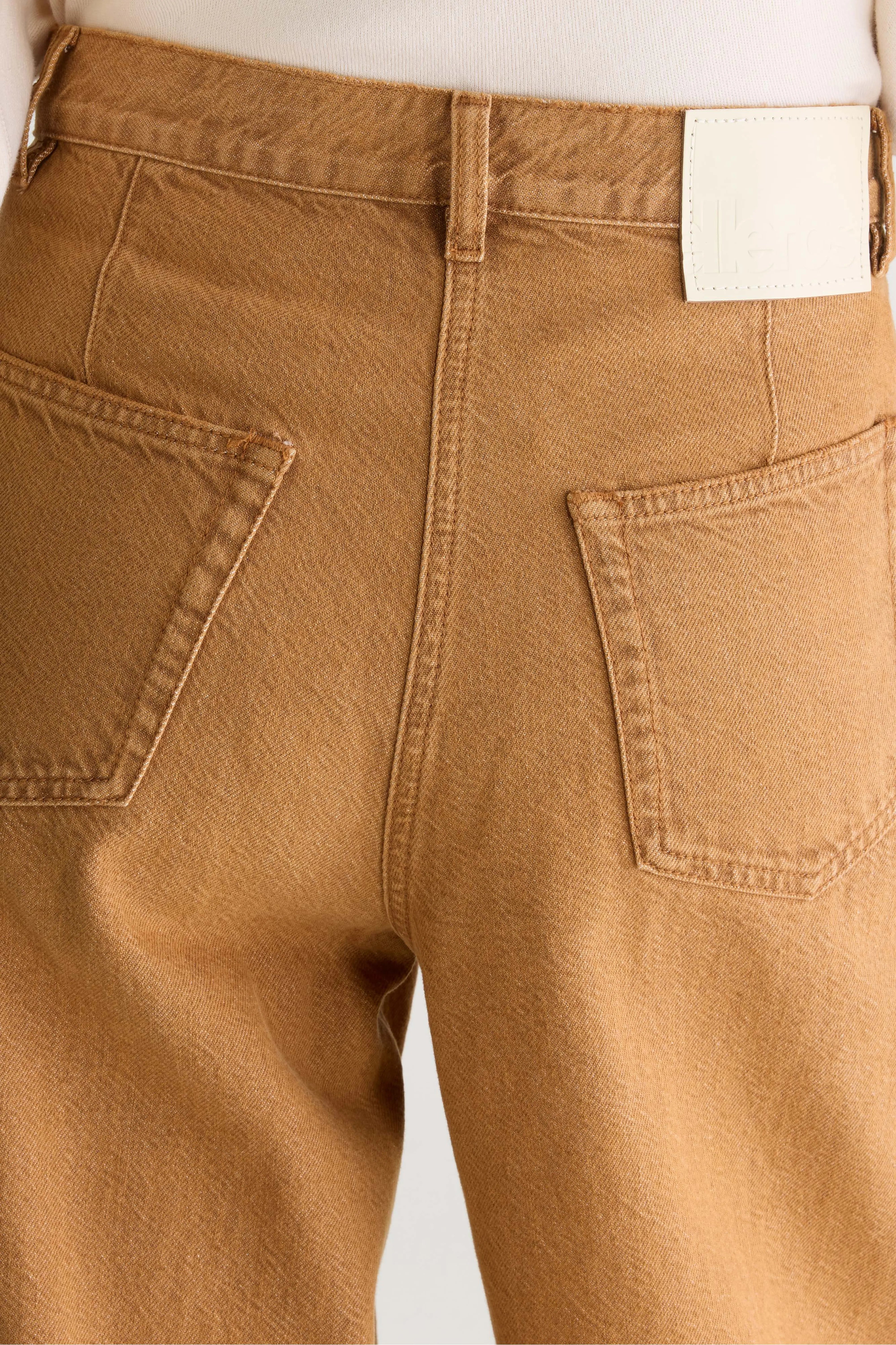 Denim N. 74 - superwijde jeans (262 / W / USED BROWN)