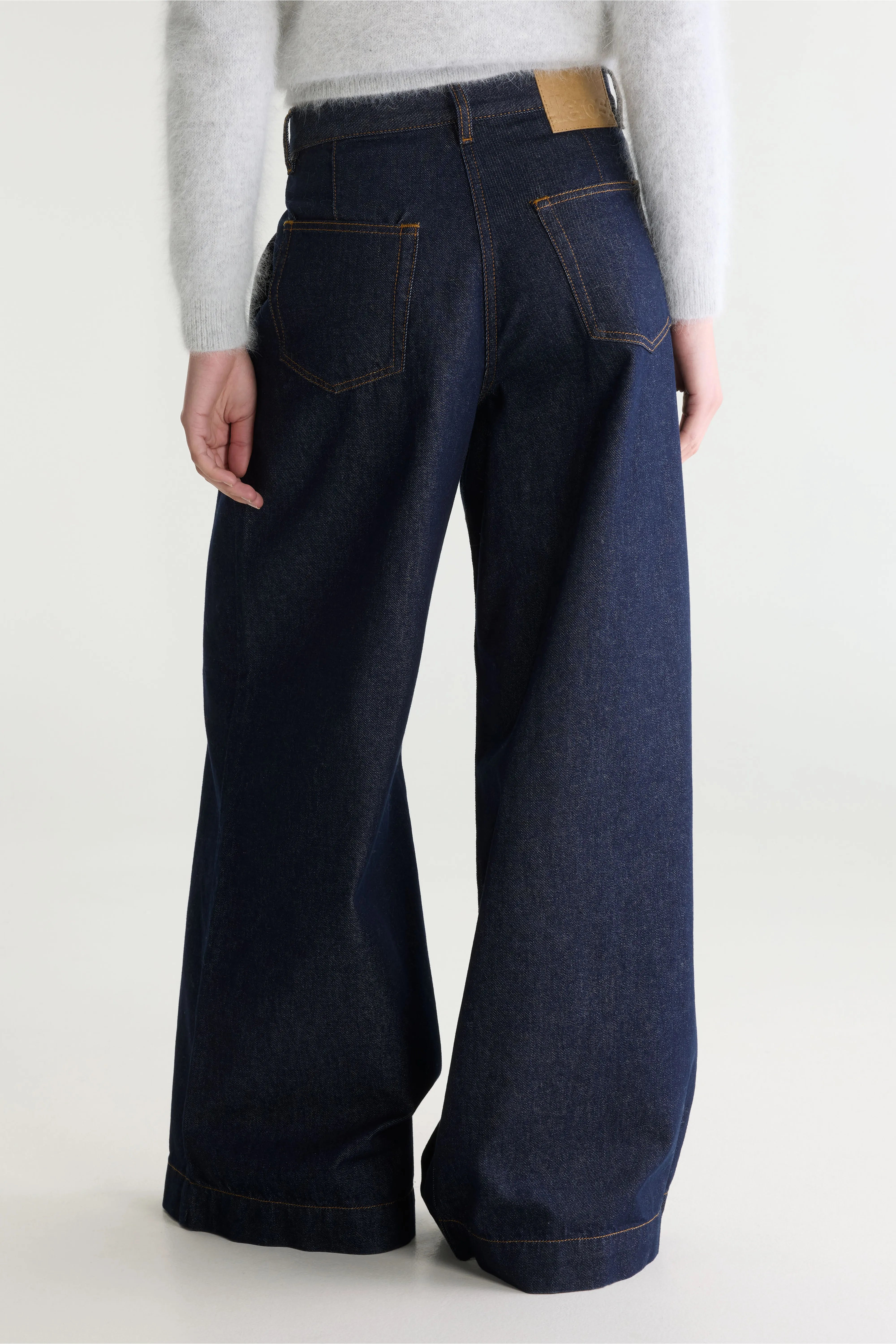 Denim N. 74 - superwijde jeans (262 / W / BLUE RINSE)
