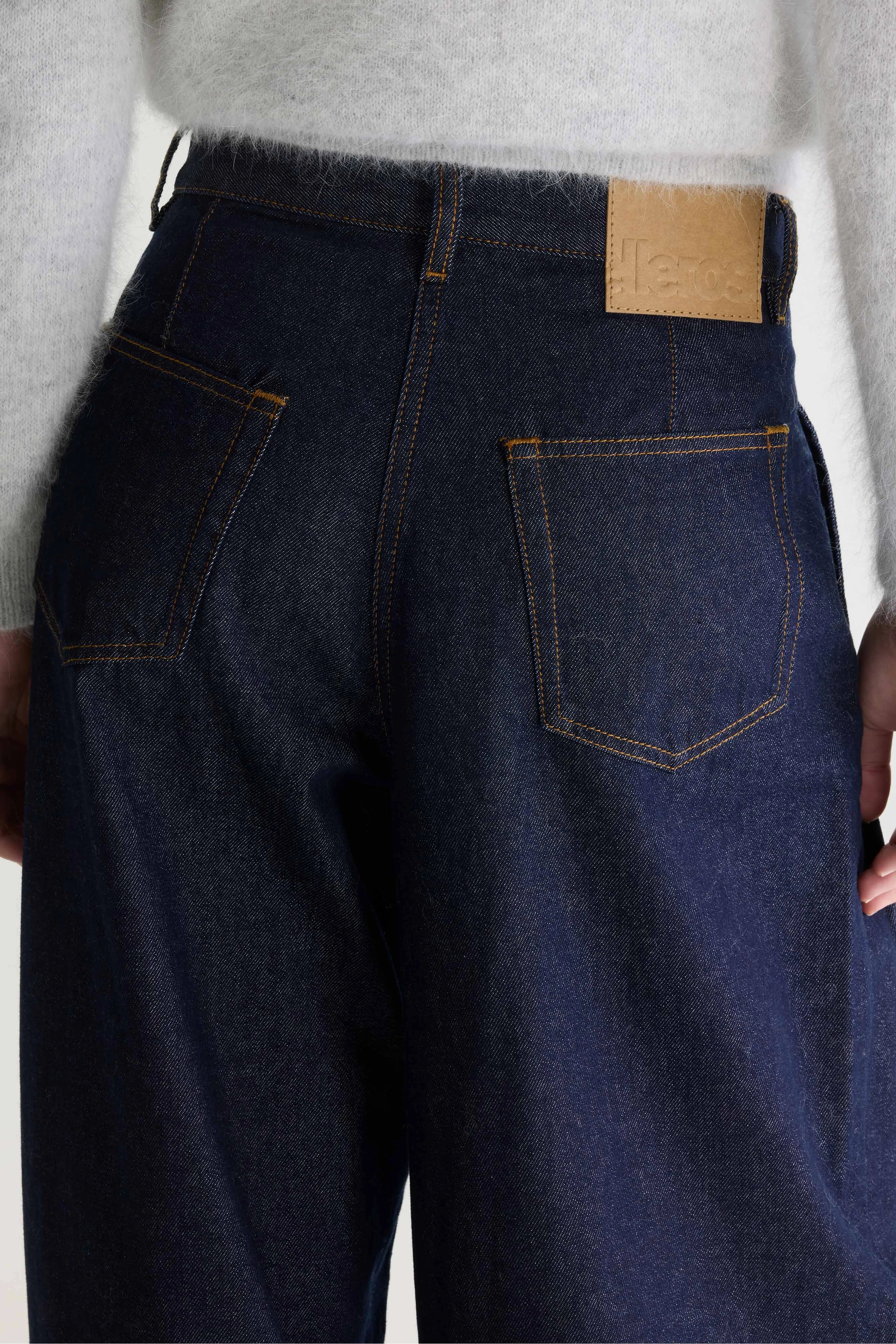 Denim N. 74 - superwijde jeans (262 / W / BLUE RINSE)