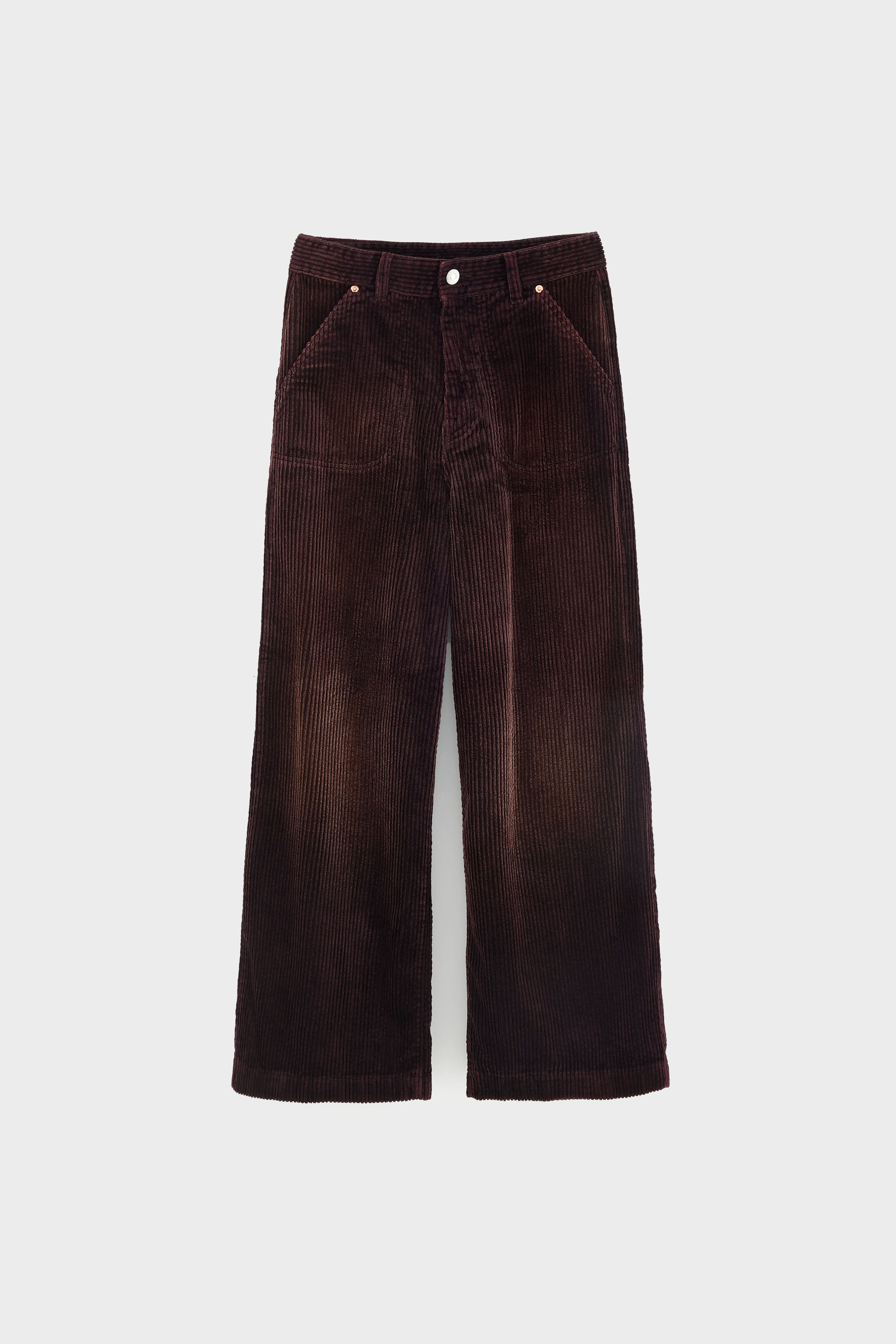 Denim N. 62 - wide jeans (262 / W / BURGUNDY)